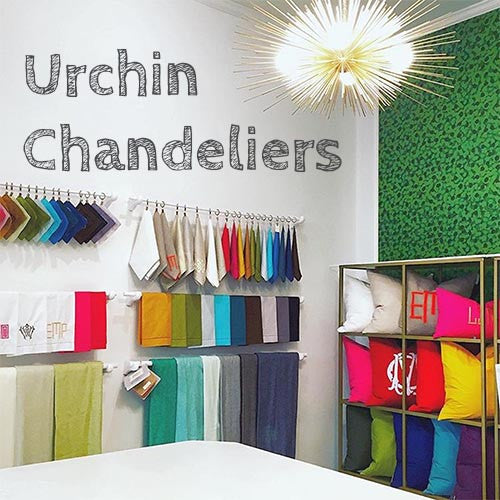 Urchin Chandeliers
