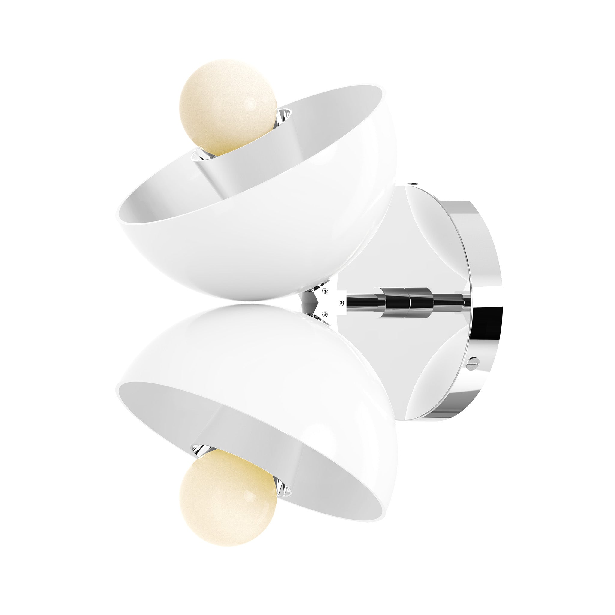 nickel white color beso sconce dutton brown lighting