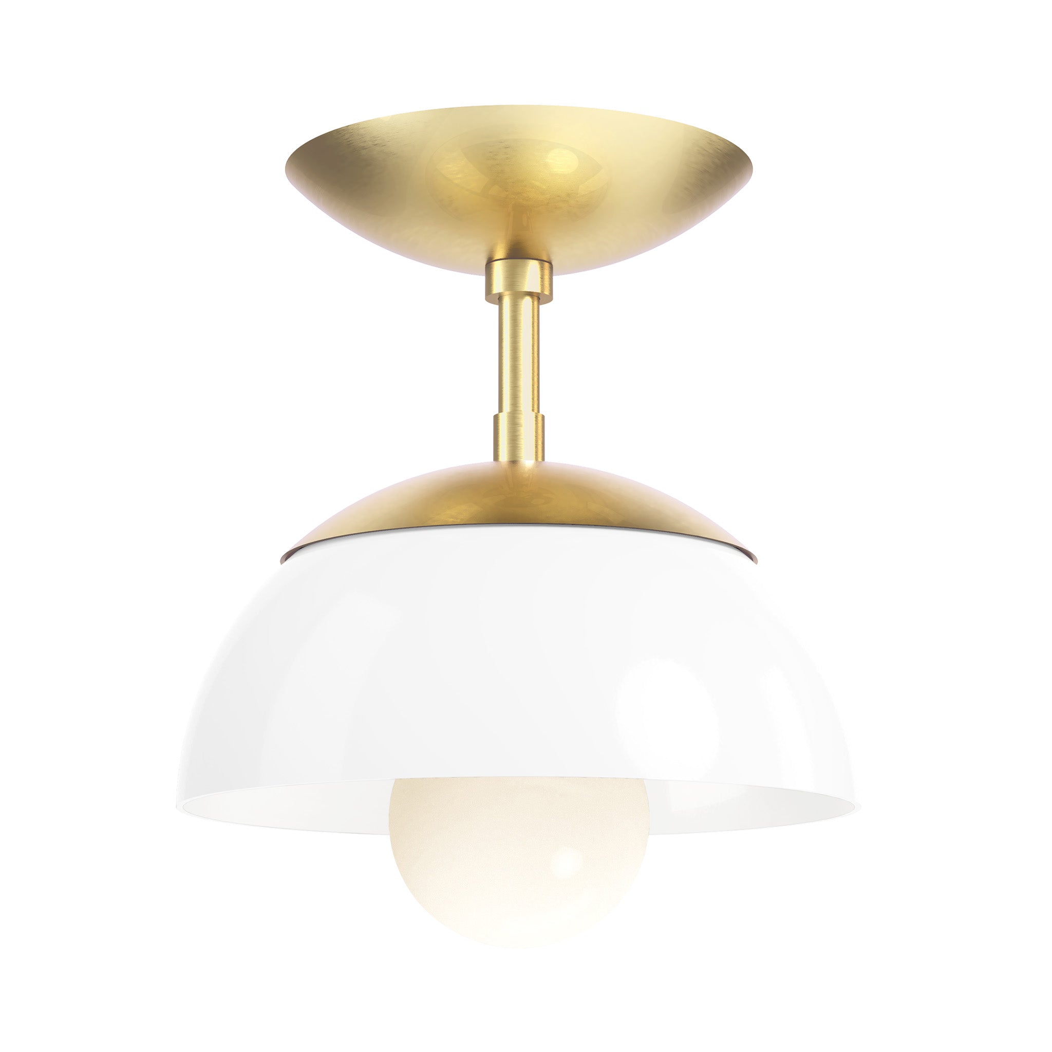 Color Cadbury Flush Mount 8"