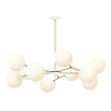 Color Crown Chandelier 32"