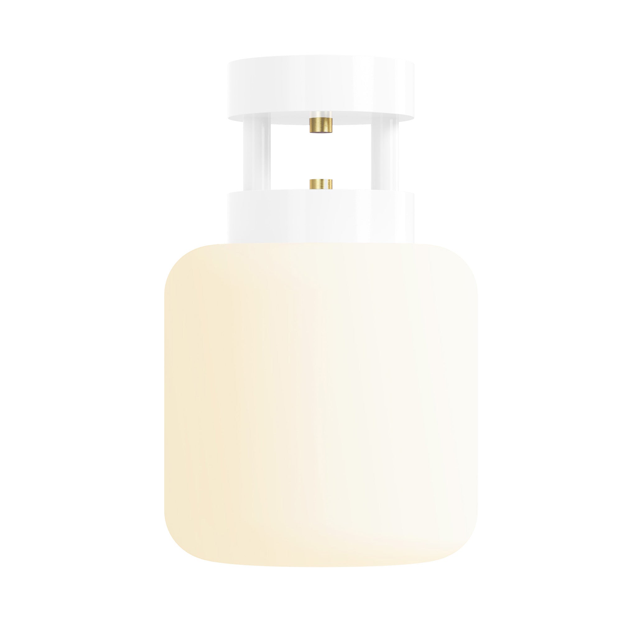 brass white maxo color flush mount 8" dutton brown lighting