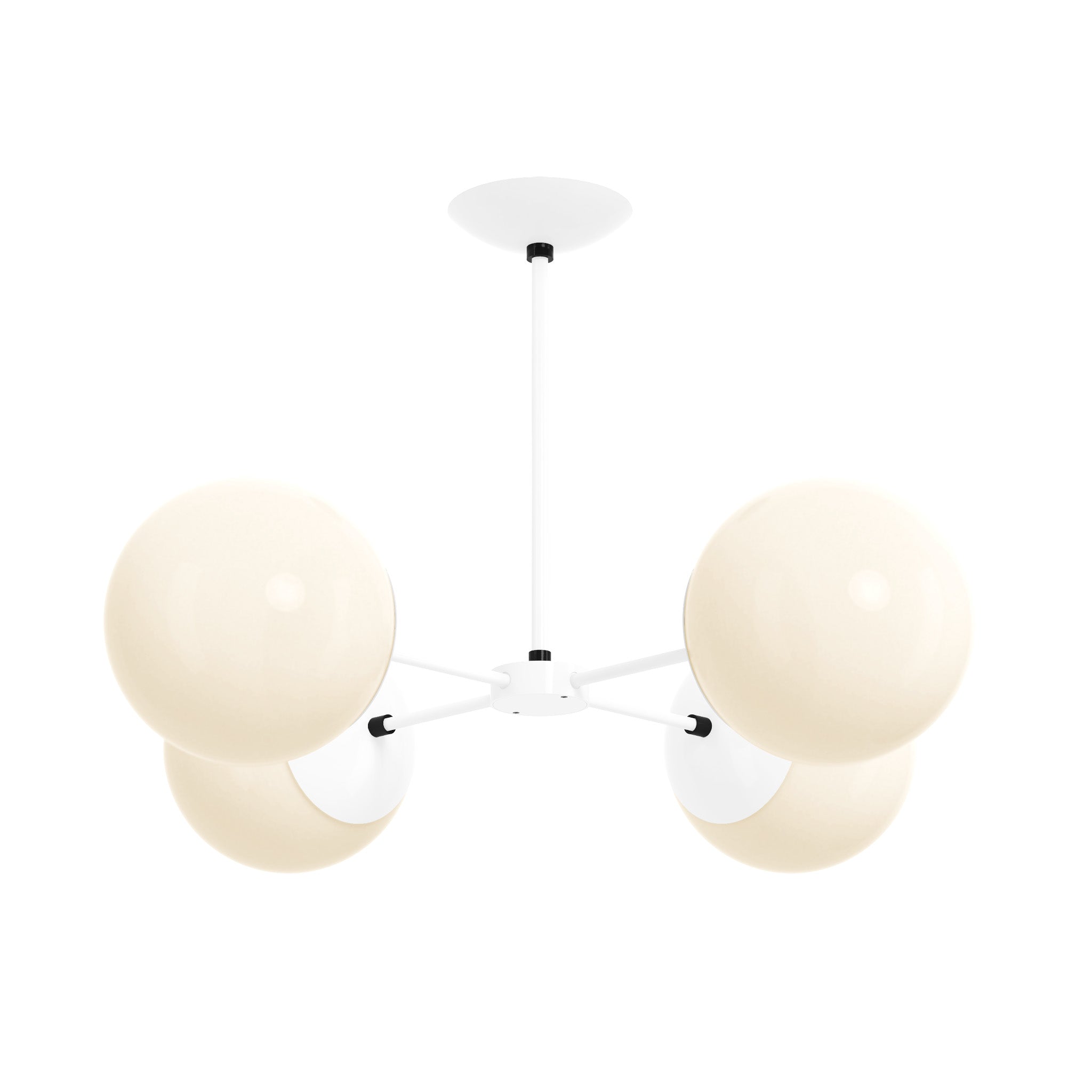 black white color big orbi chandelier dutton brown lighting