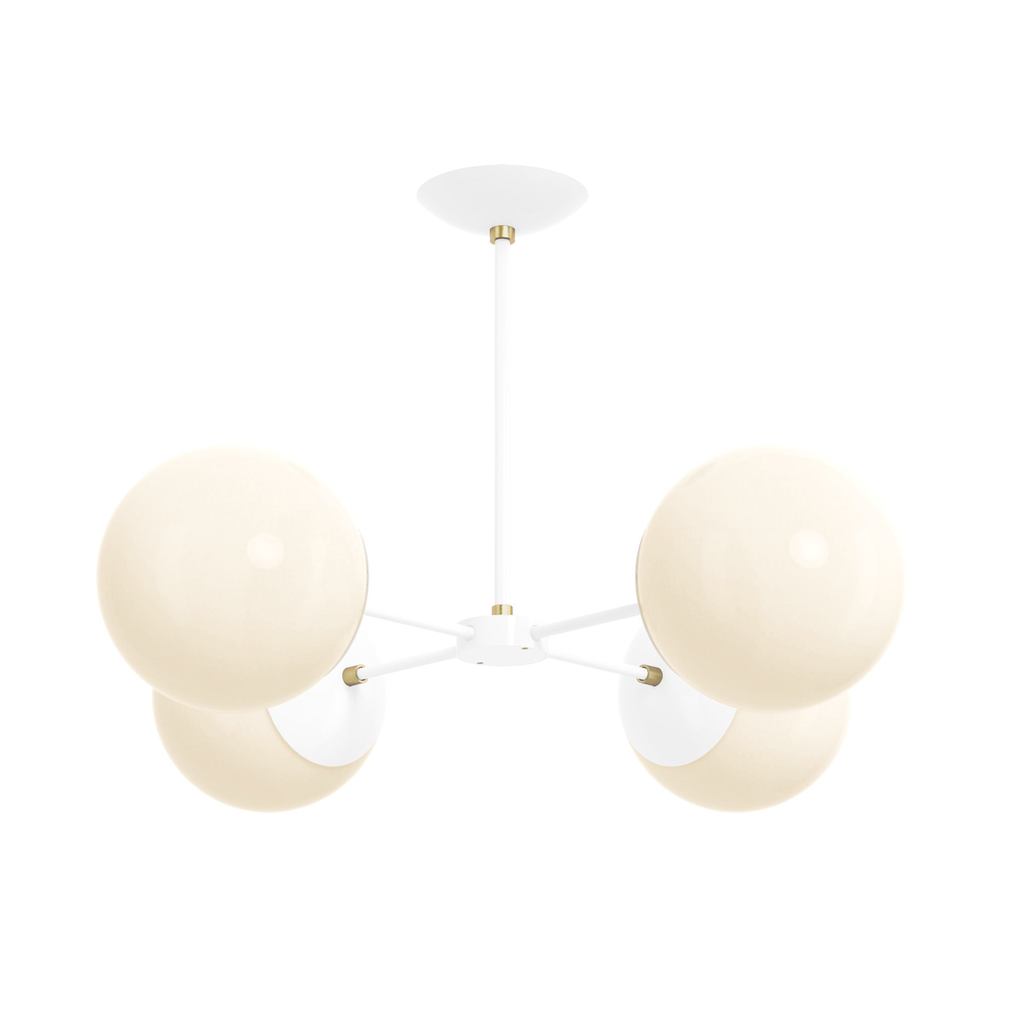 brass white color big orbi chandelier dutton brown lighting