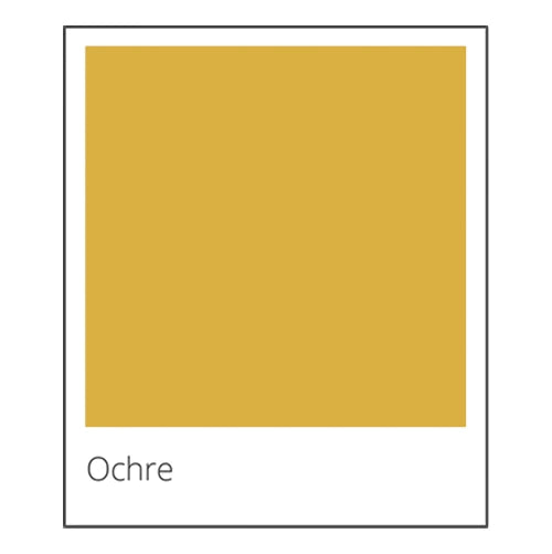 ochre color swatch box Dutton Brown