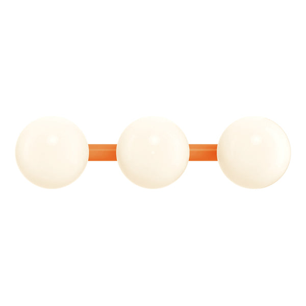 Orange color Icon 3 sconce Dutton Brown lighting