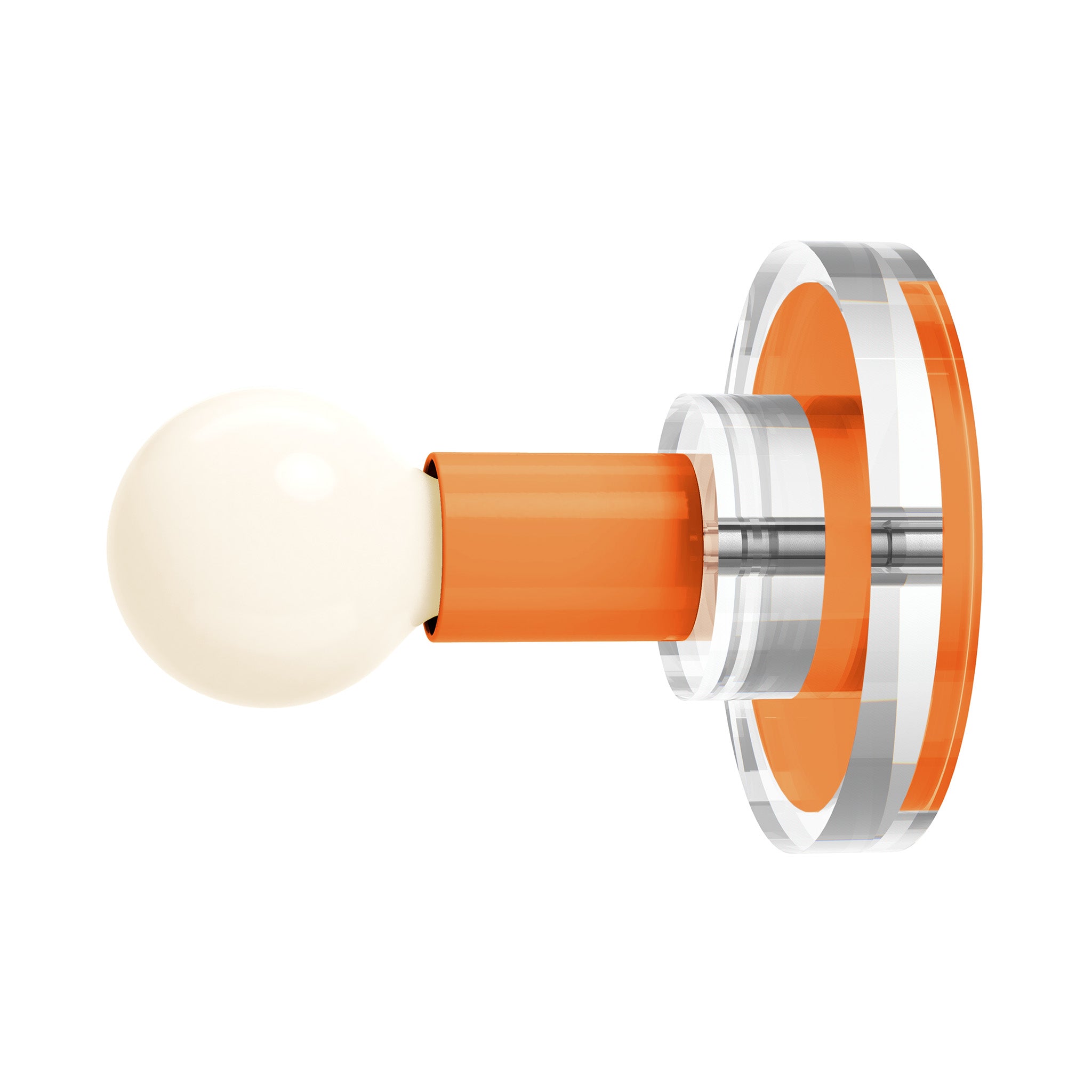 orange color lepore sconce dutton brown lighting
