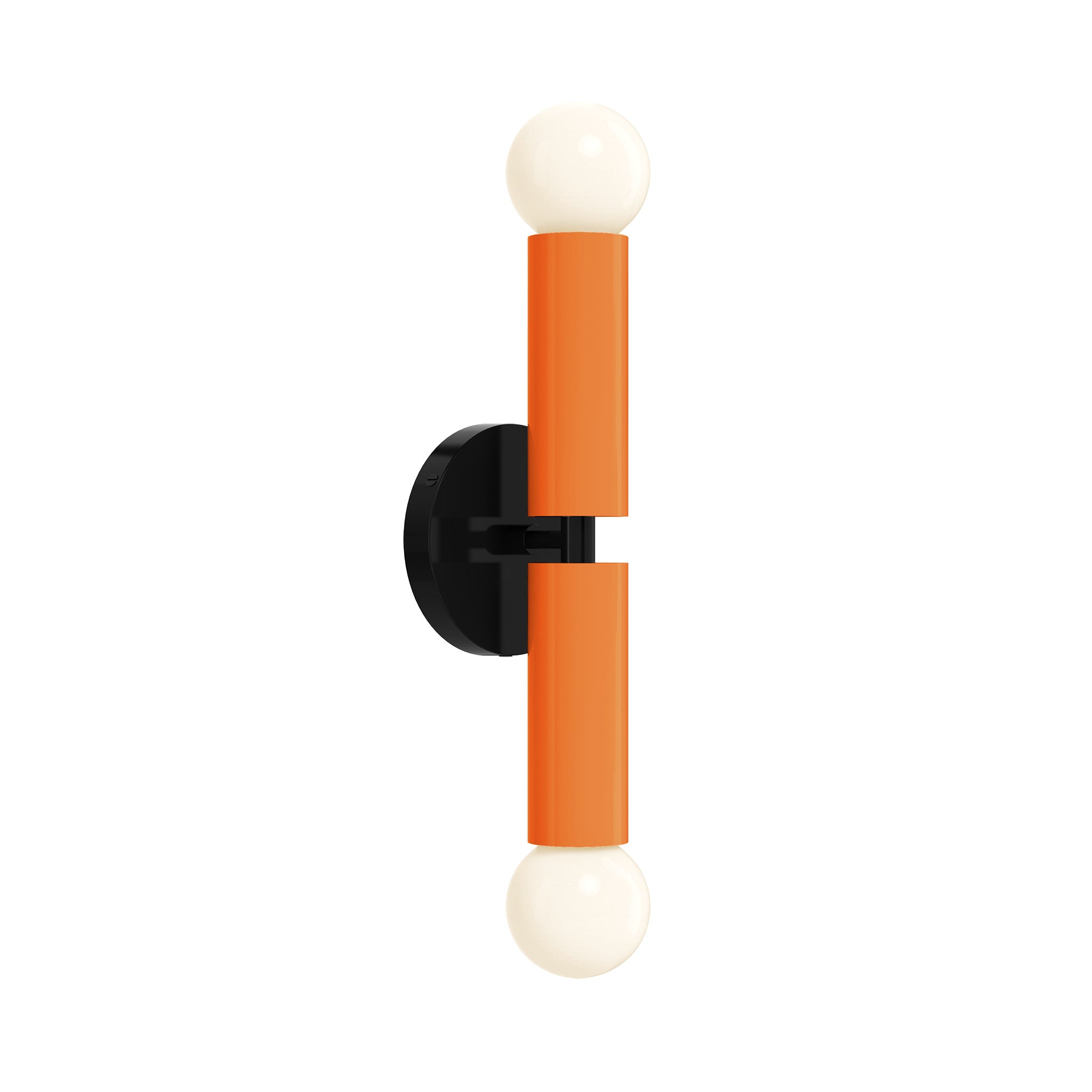 black orange color monarch sconce dutton brown lighting