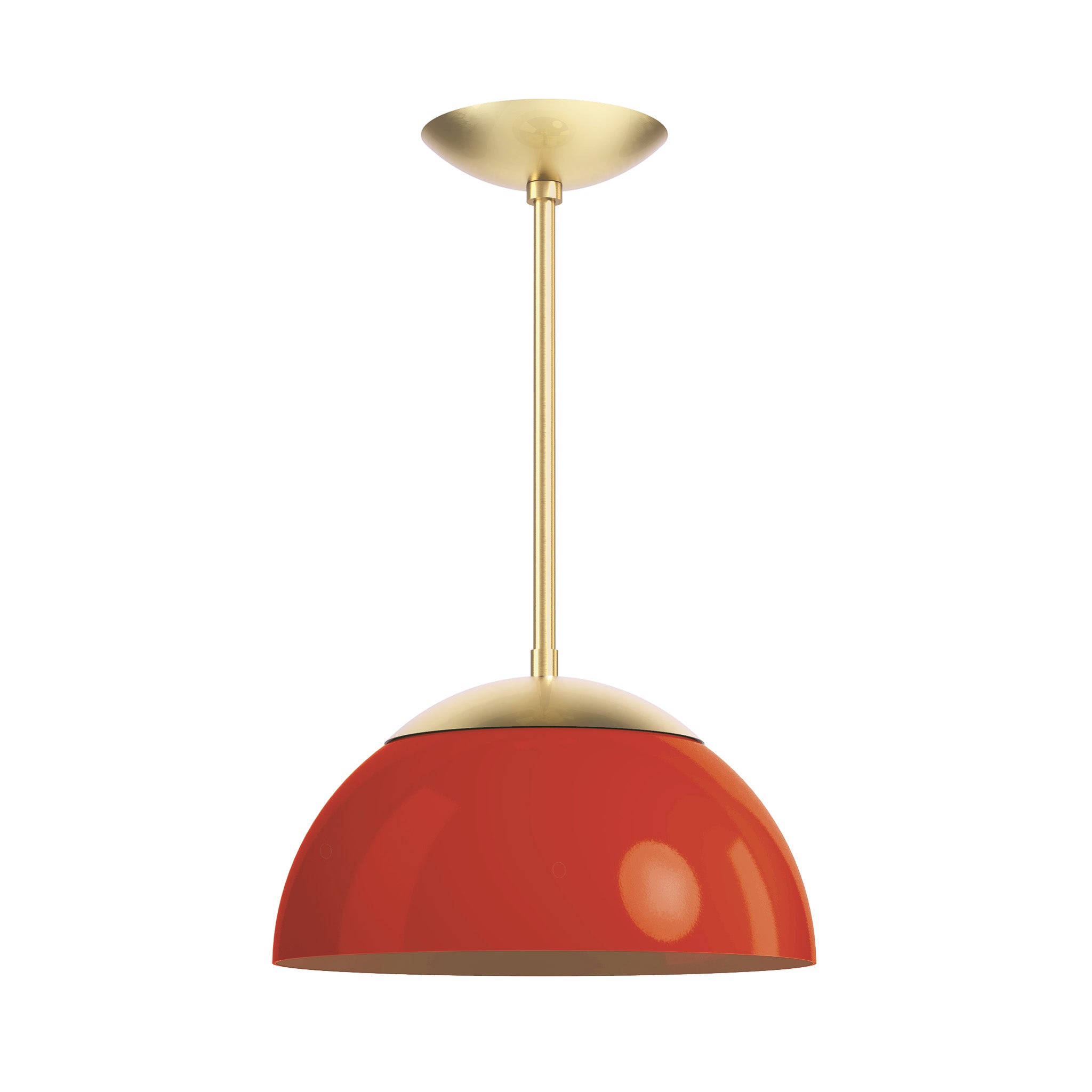 brass riding hood red color cadbury pendant 12" dutton brown lighting