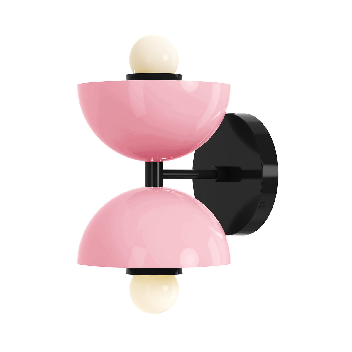 black pinkaboo color amigo sconce dutton brown lighting