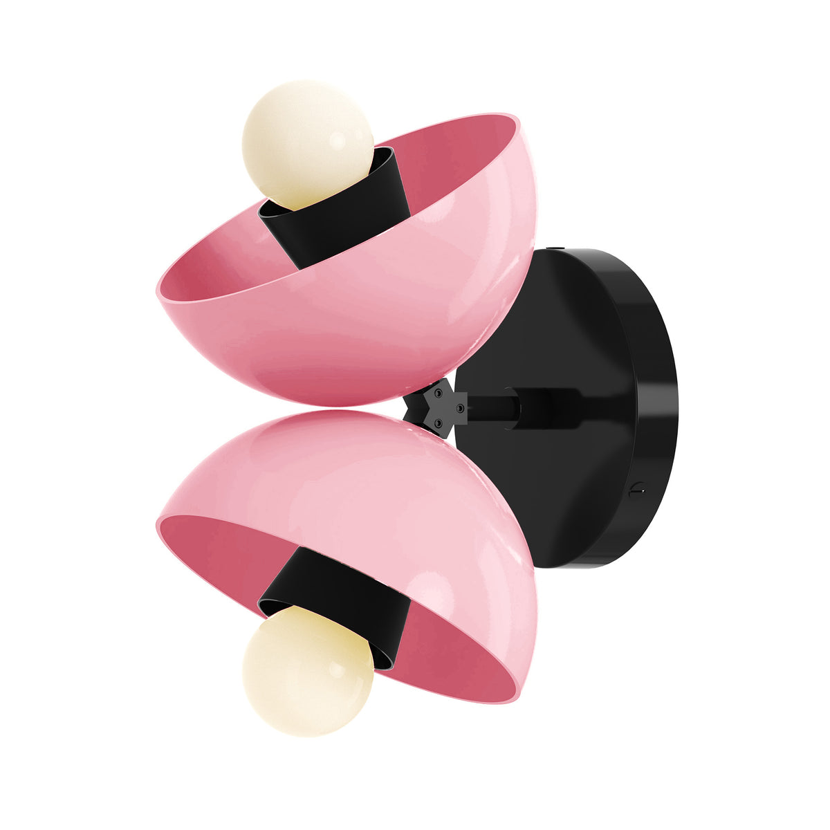 black pinkaboo color beso sconce dutton brown lighting