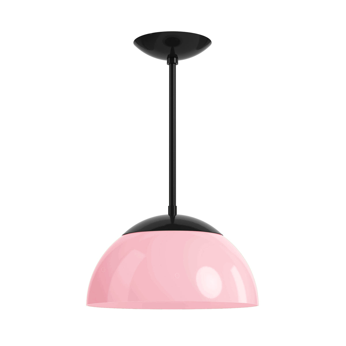 black pinkaboo color cadbury pendant 12" dutton brown lighting  