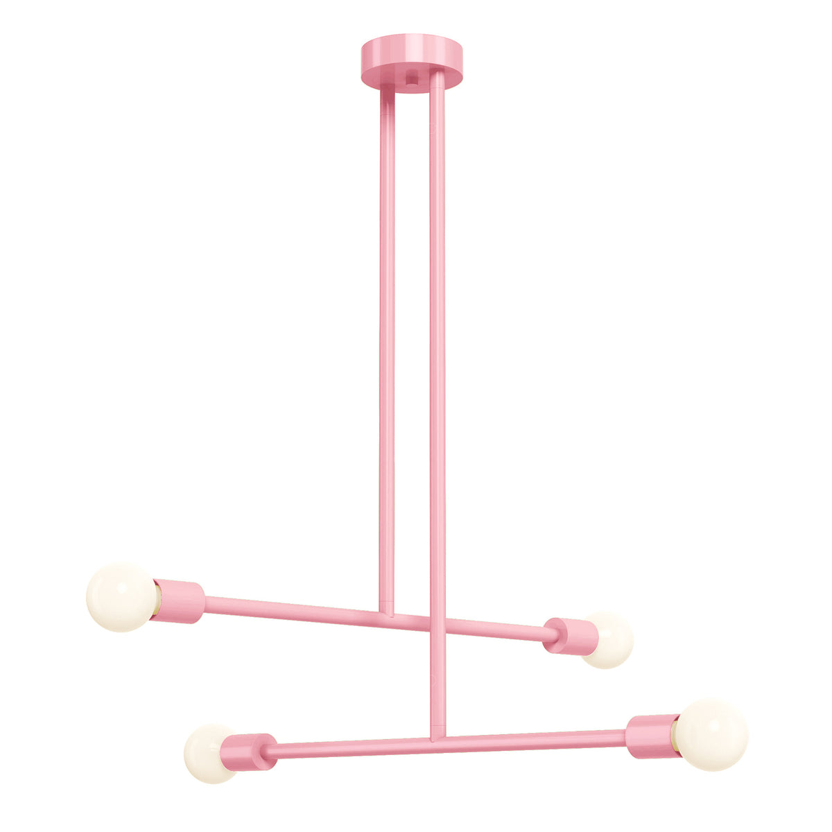 pinkaboo color captain chandelier 29" dutton brown lighting