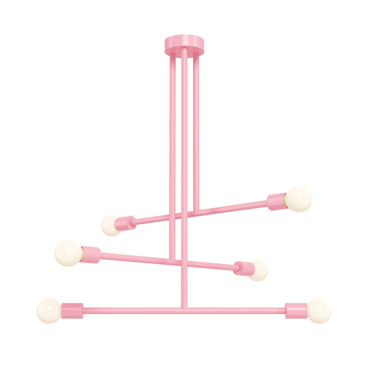 pinkaboo color commander chandelier 29" dutton brown lighting