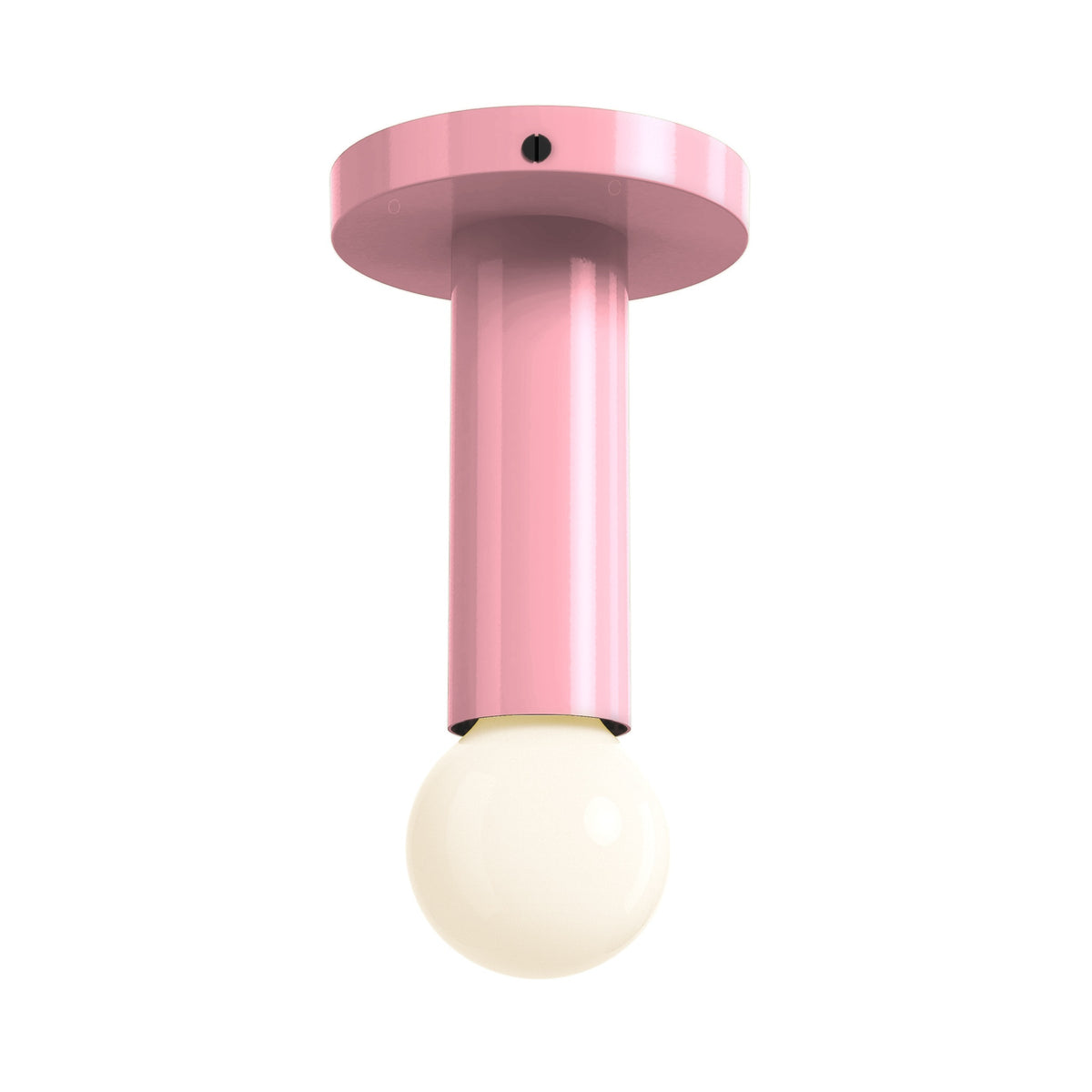 black pinkaboo color eureka flush mount lighting dutton brown