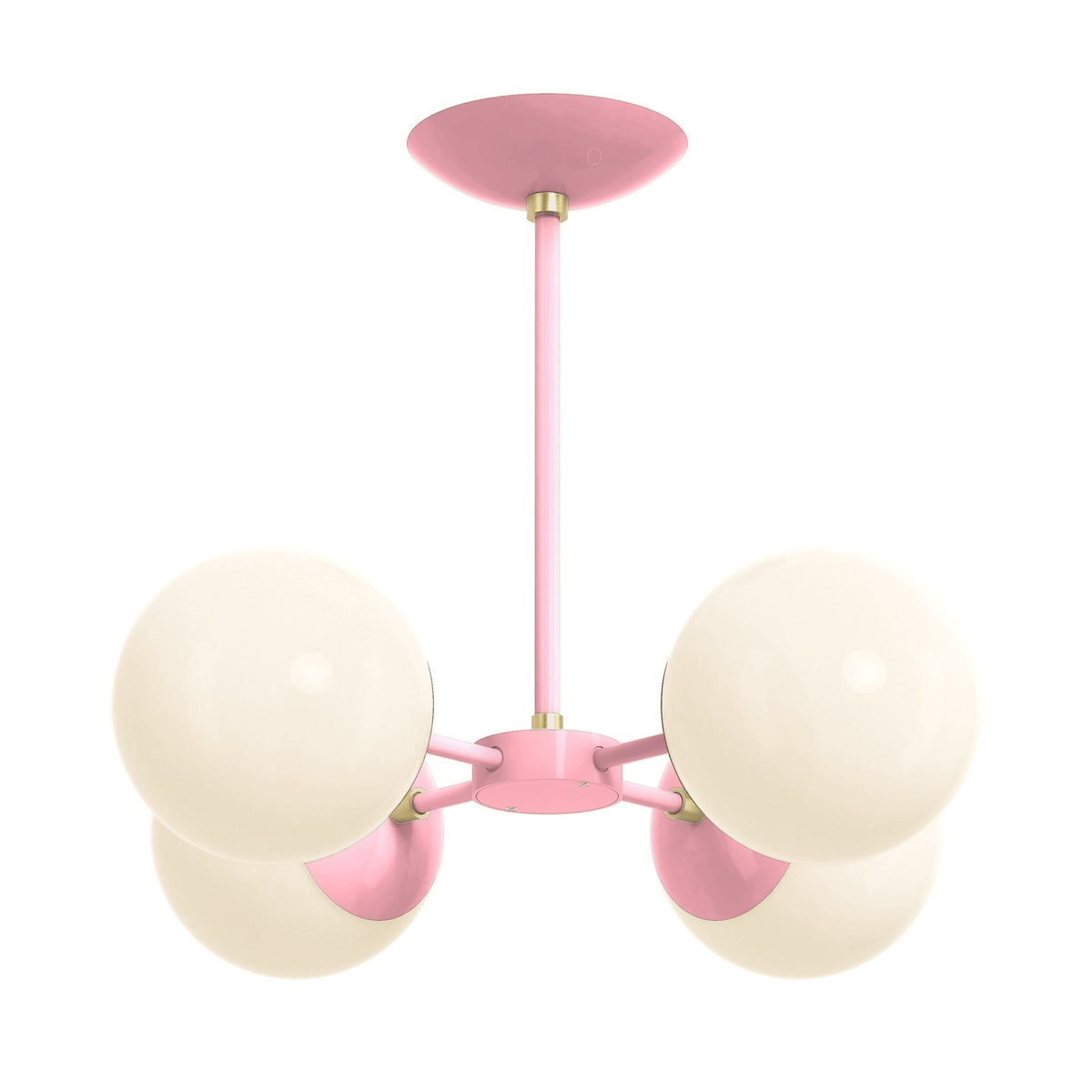 brass pinkaboo color orbi chandelier dutton brown lighting