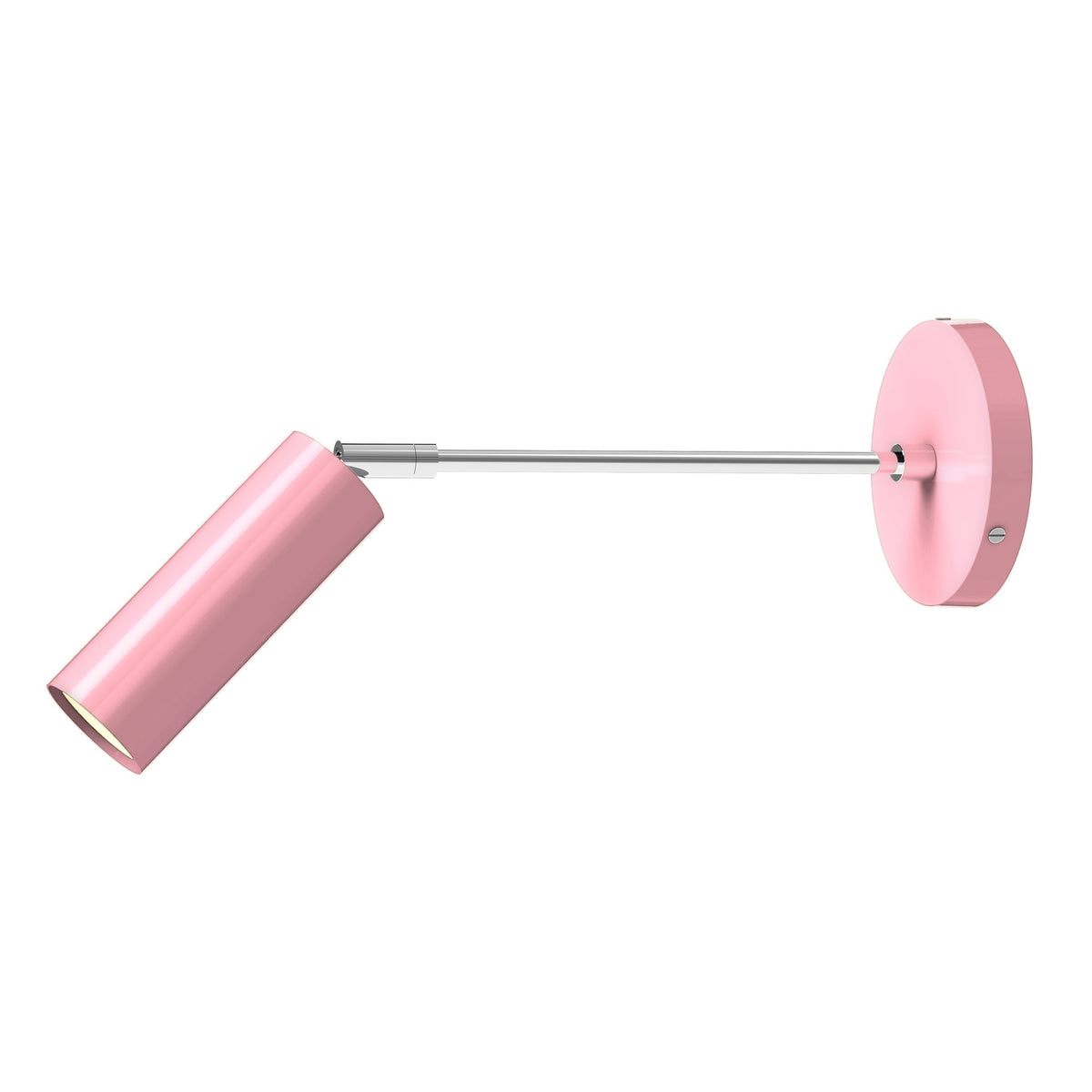 nickel pinkaboo color reader sconce - 10" arm dutton brown lighting