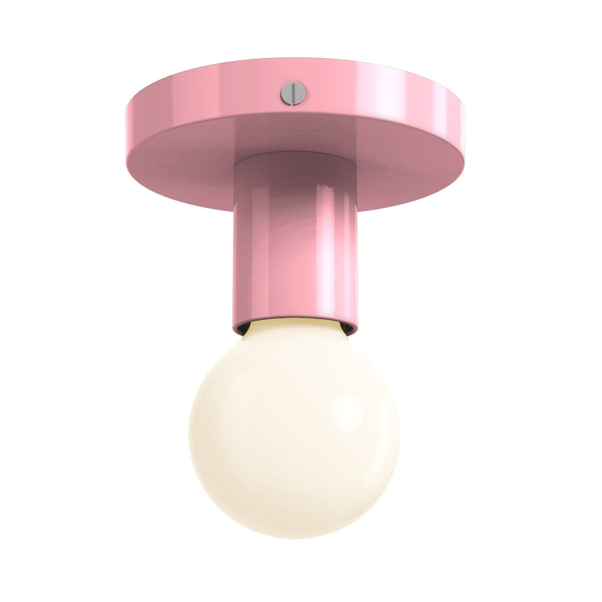 nickel pinkaboo color twink flush mount dutton brown lighting