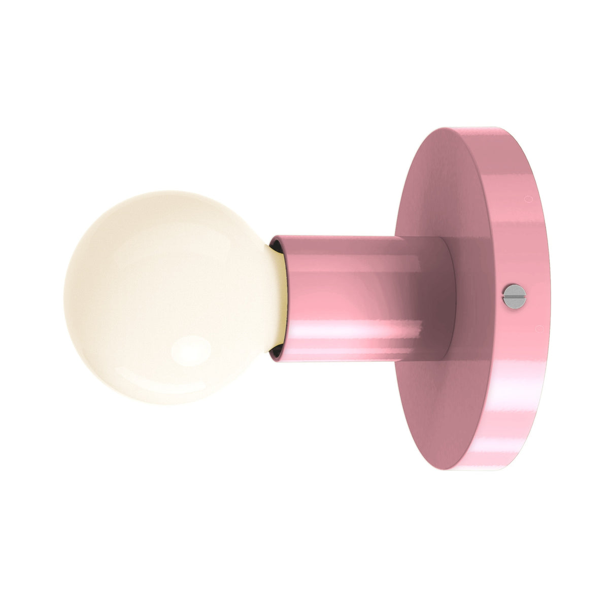 nickel pinkaboo color twink sconce dutton brown lighting
