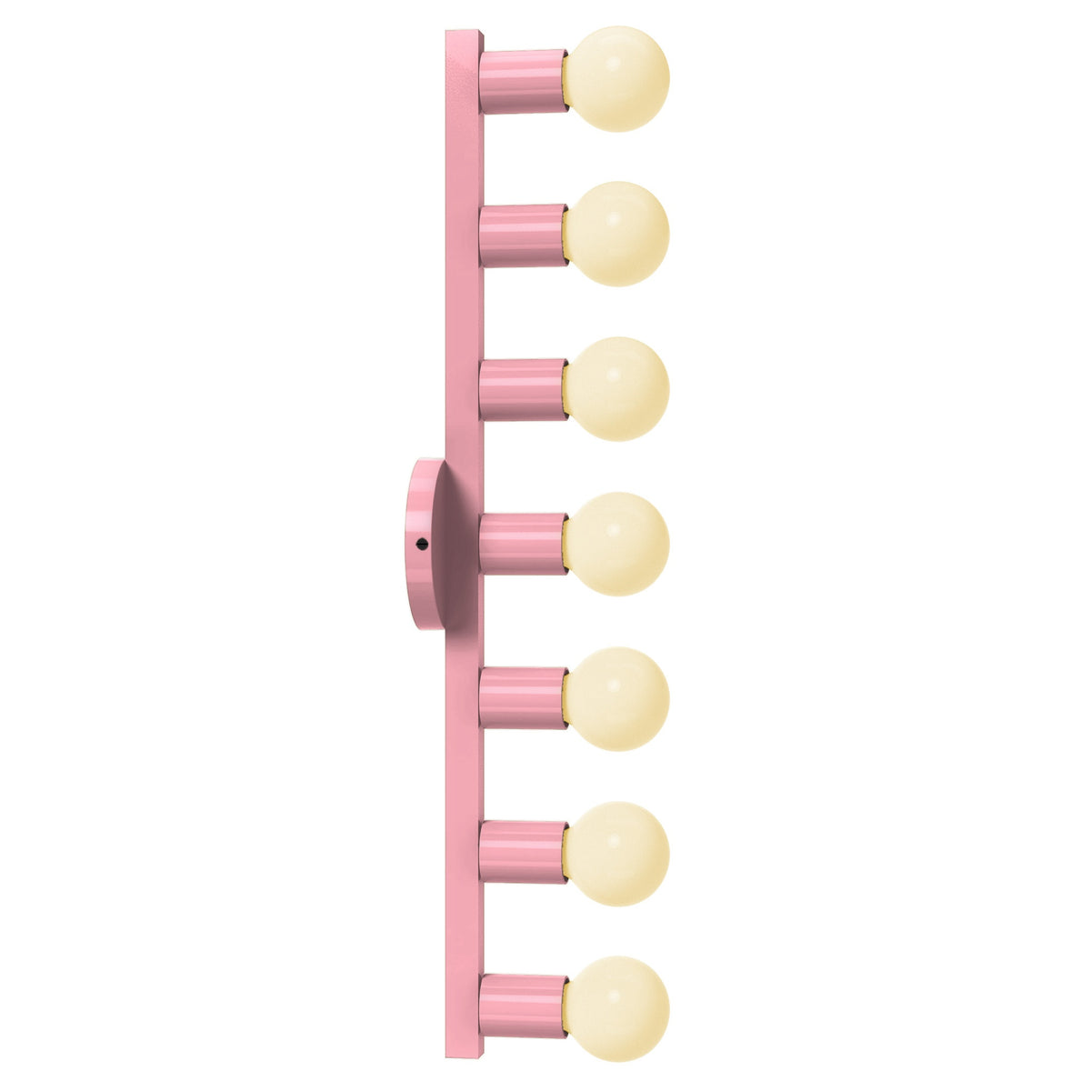 black and pinkaboo vogue 7 color sconce dutton brown lighting