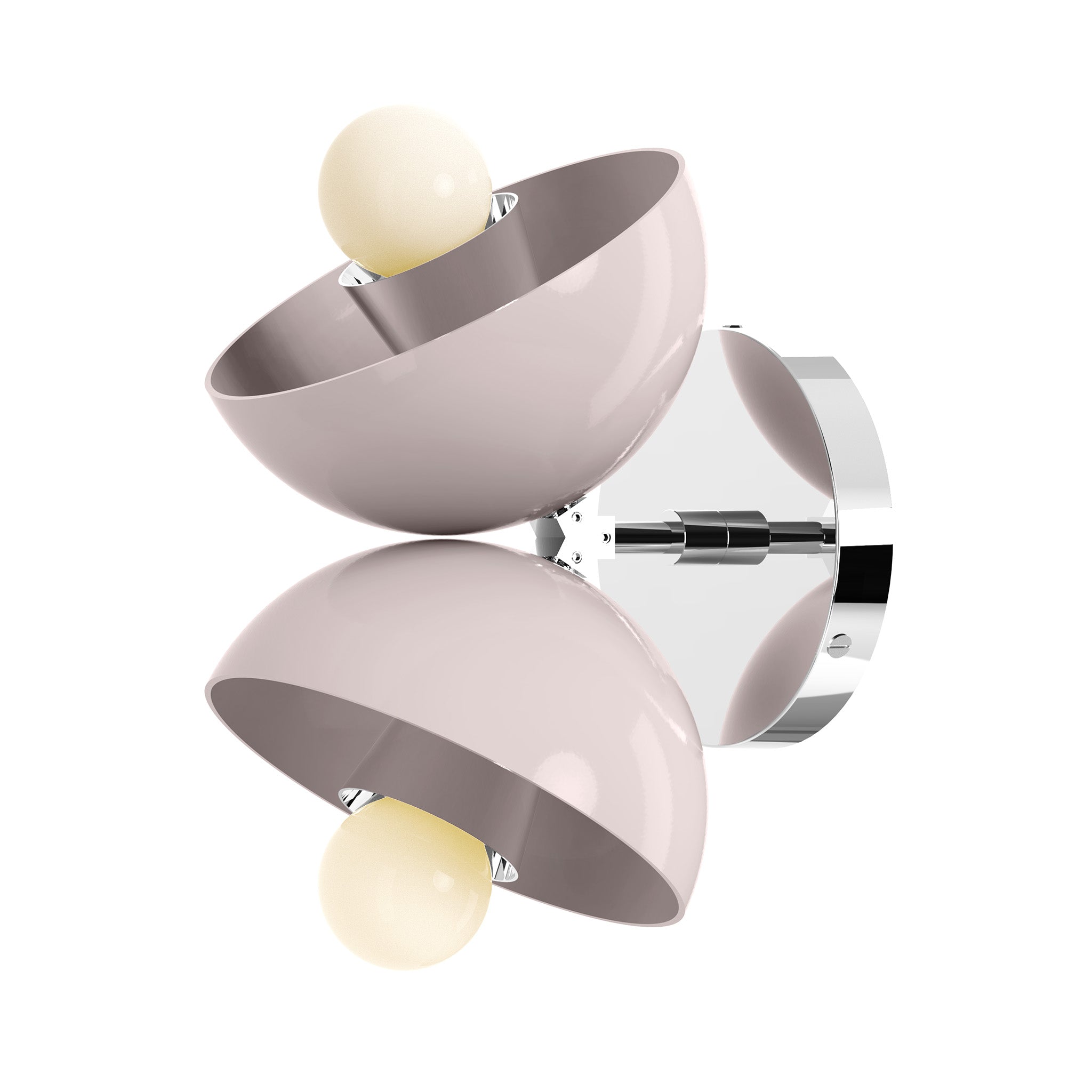 nickel barely color beso sconce dutton brown lighting