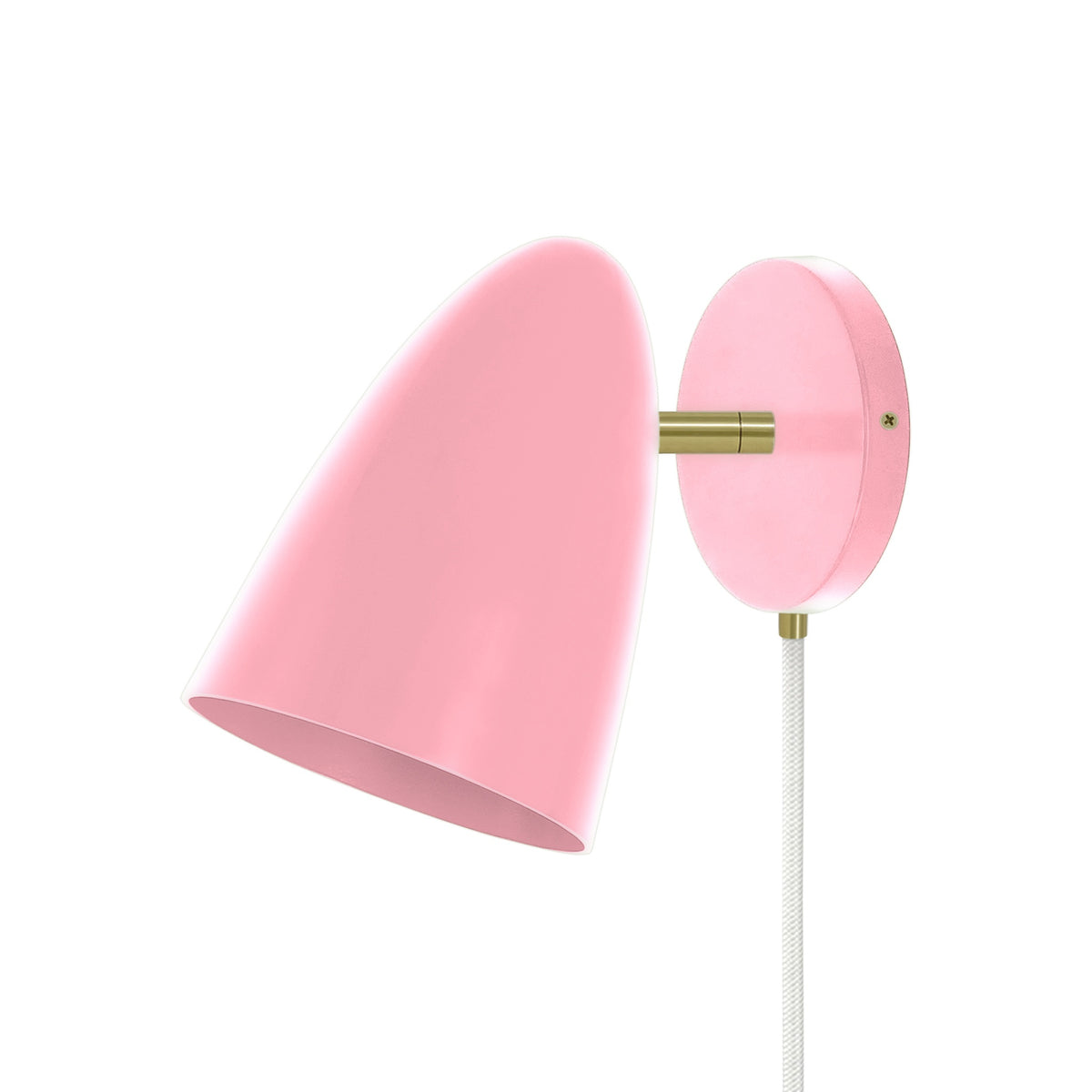 Color Boom Plug-in Sconce - No Arm - Pinkaboo
