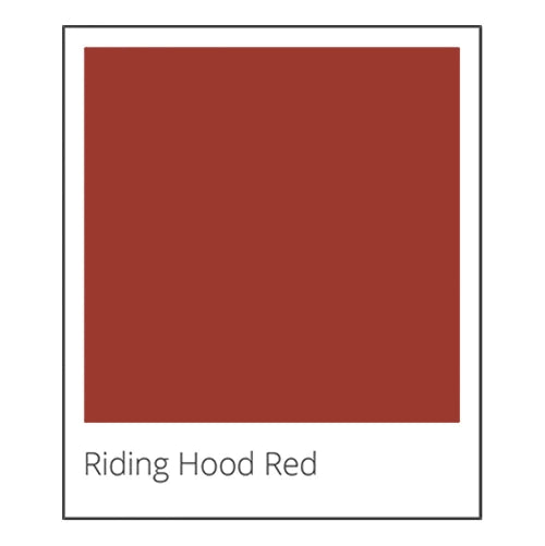 riding hood red color swatch box Dutton Brown
