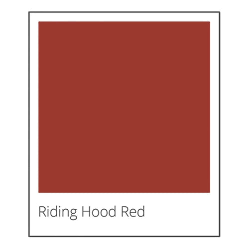 riding hood red color swatch box Dutton Brown