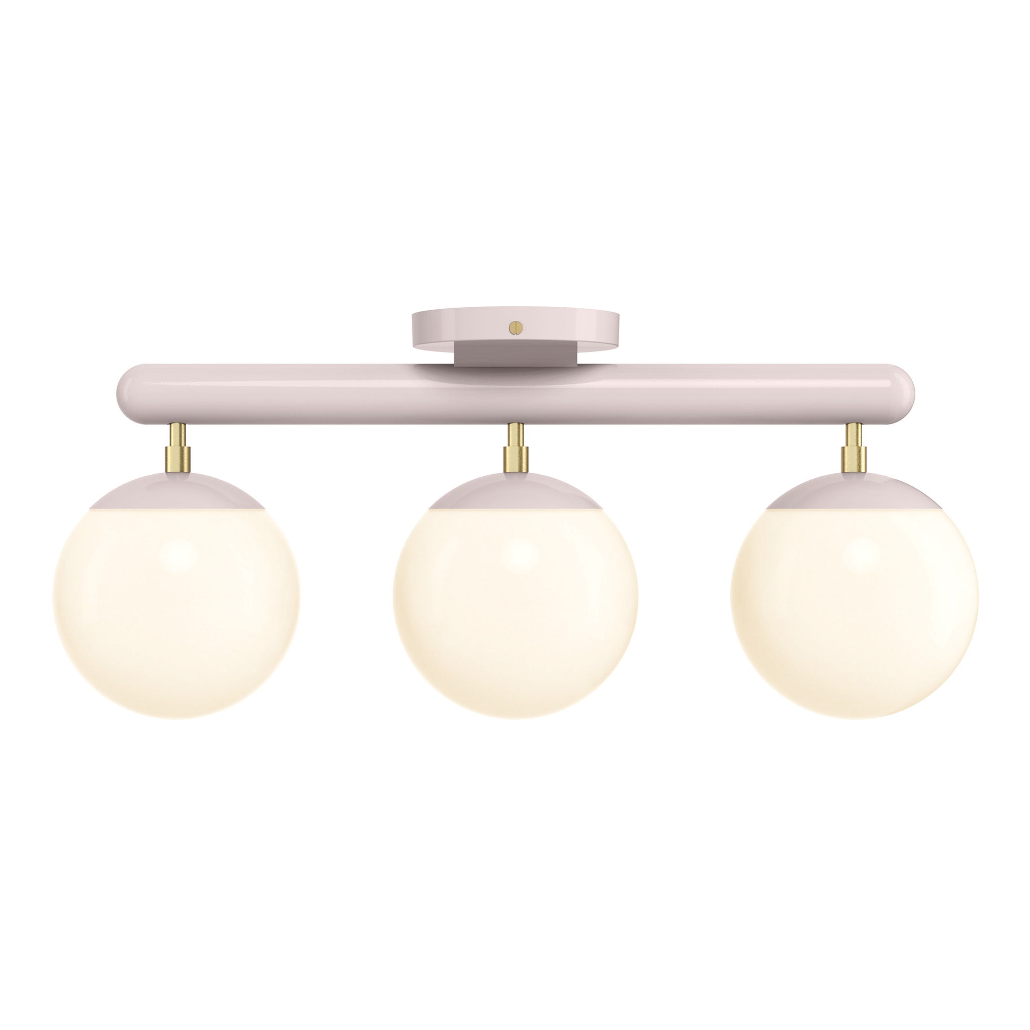 brass barely color icon 3 flush mount dutton brown lighting