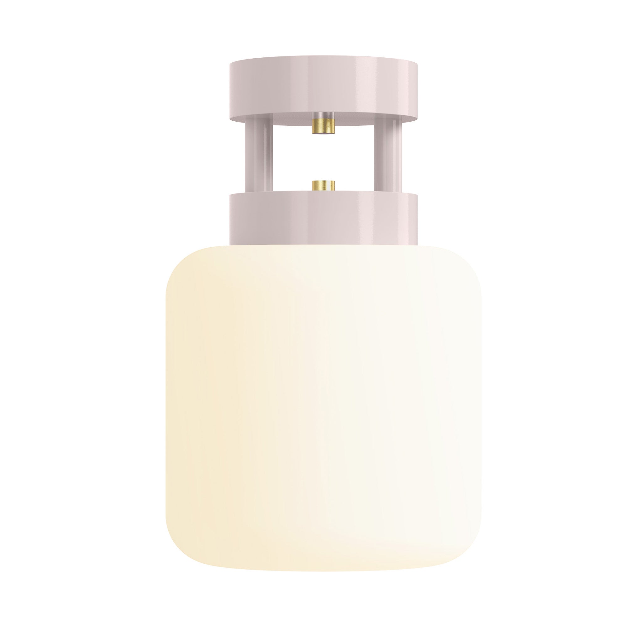 brass barely maxo color flush mount 8" dutton brown lighting
