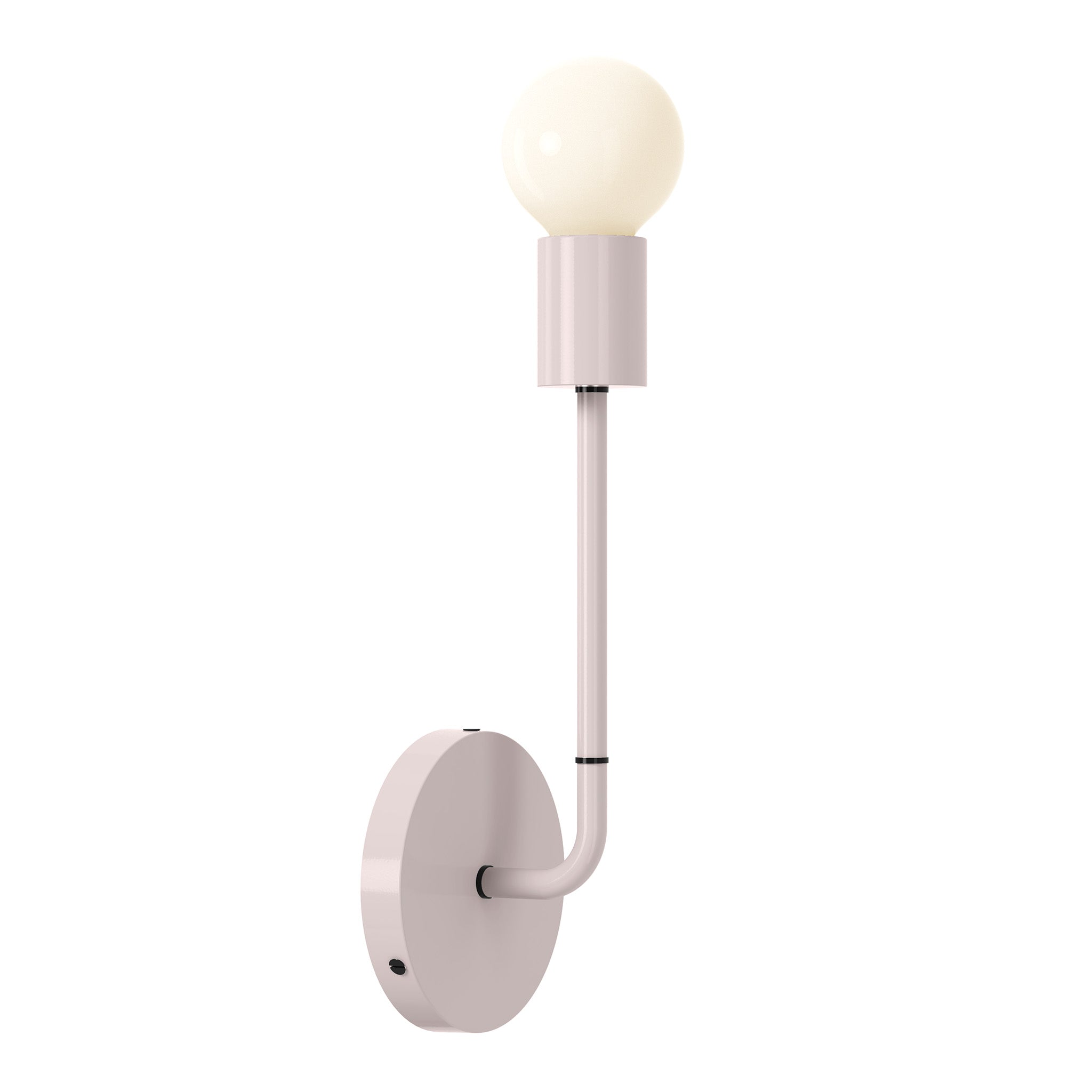 black barely color tall snug sconce dutton brown lighting