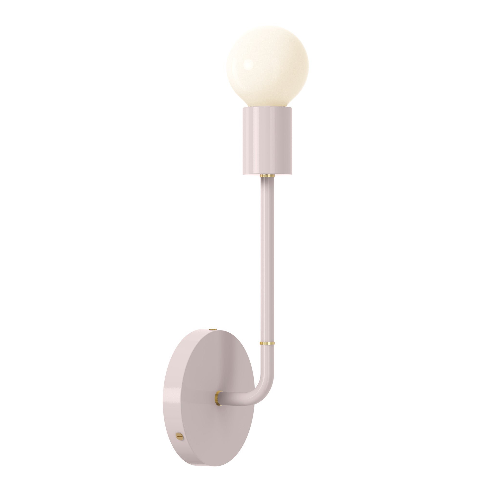 brass barely color tall snug sconce dutton brown lighting