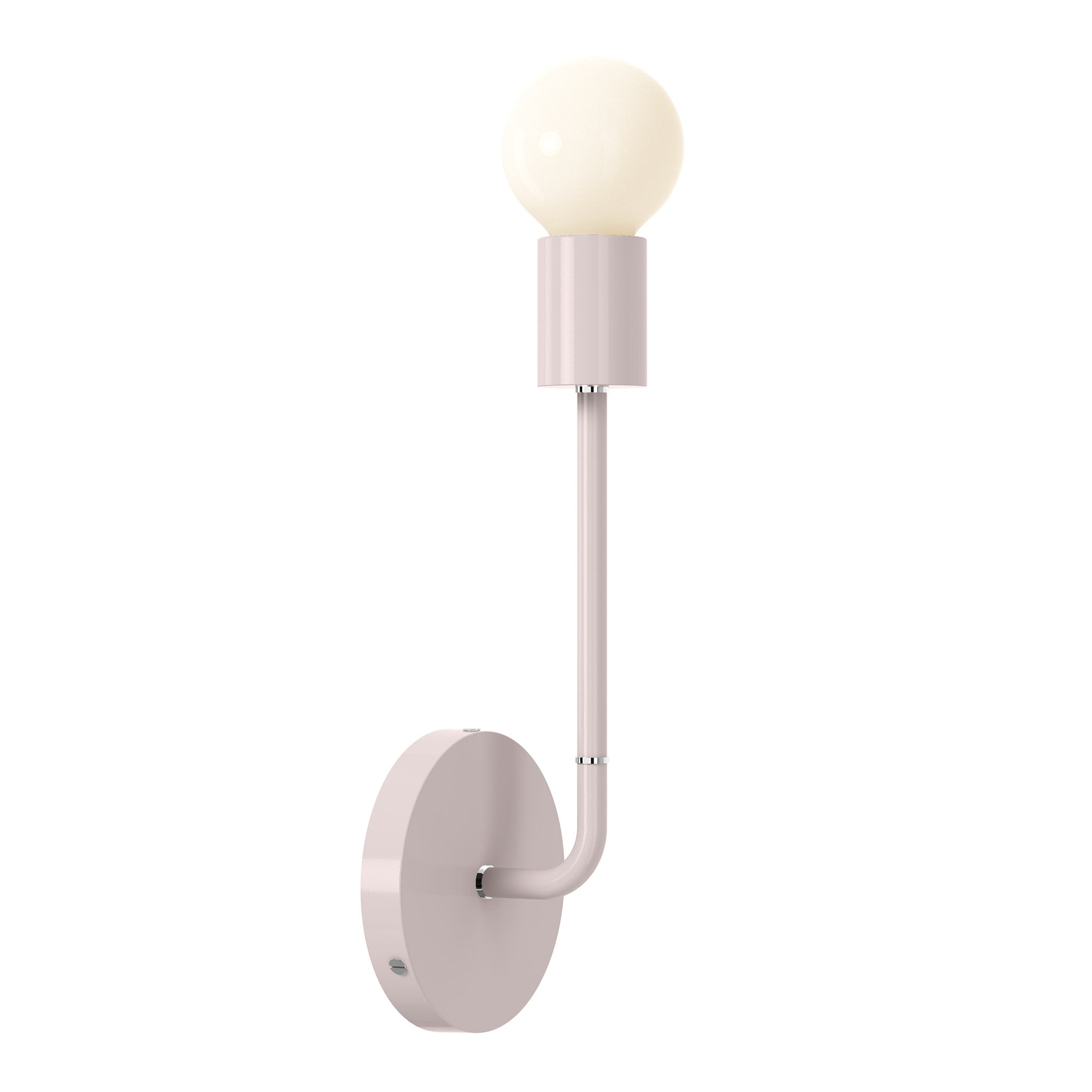 nickel barely color tall snug sconce dutton brown lighting