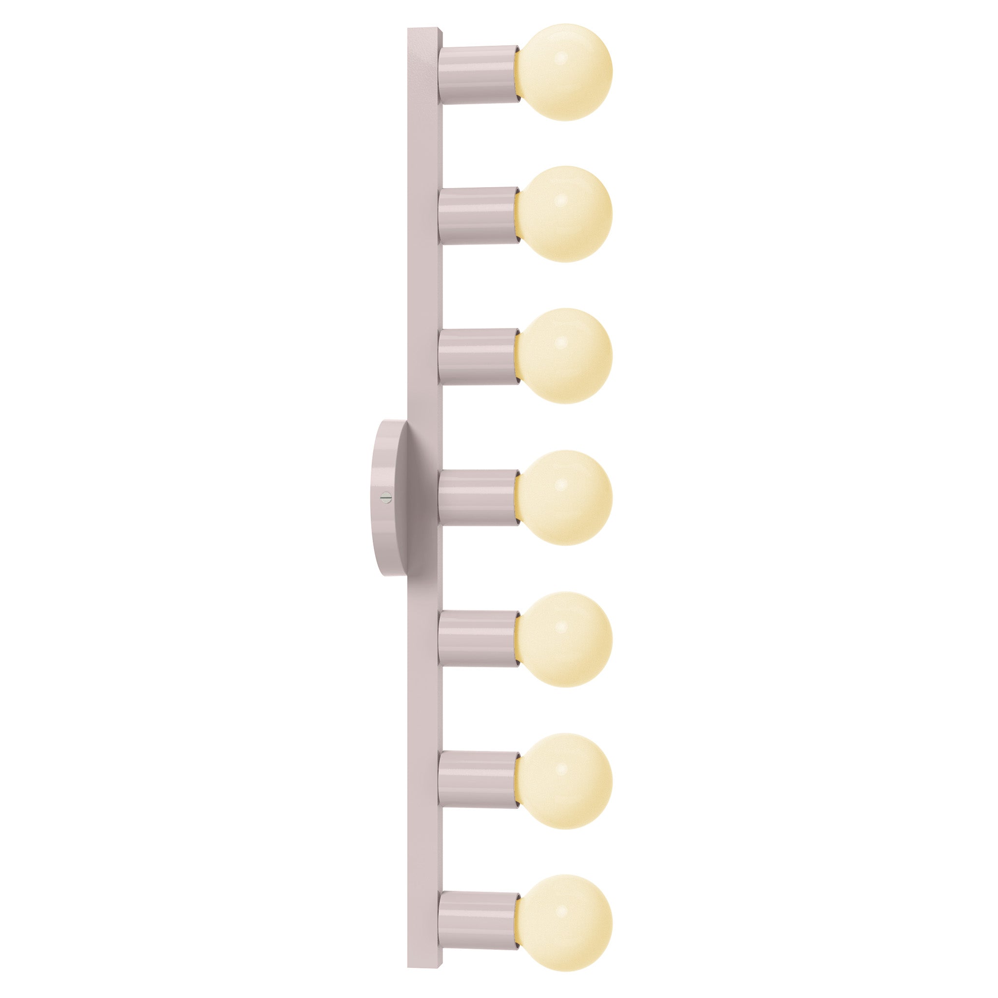 nickel and barely vogue 7 color sconce dutton brown lighting