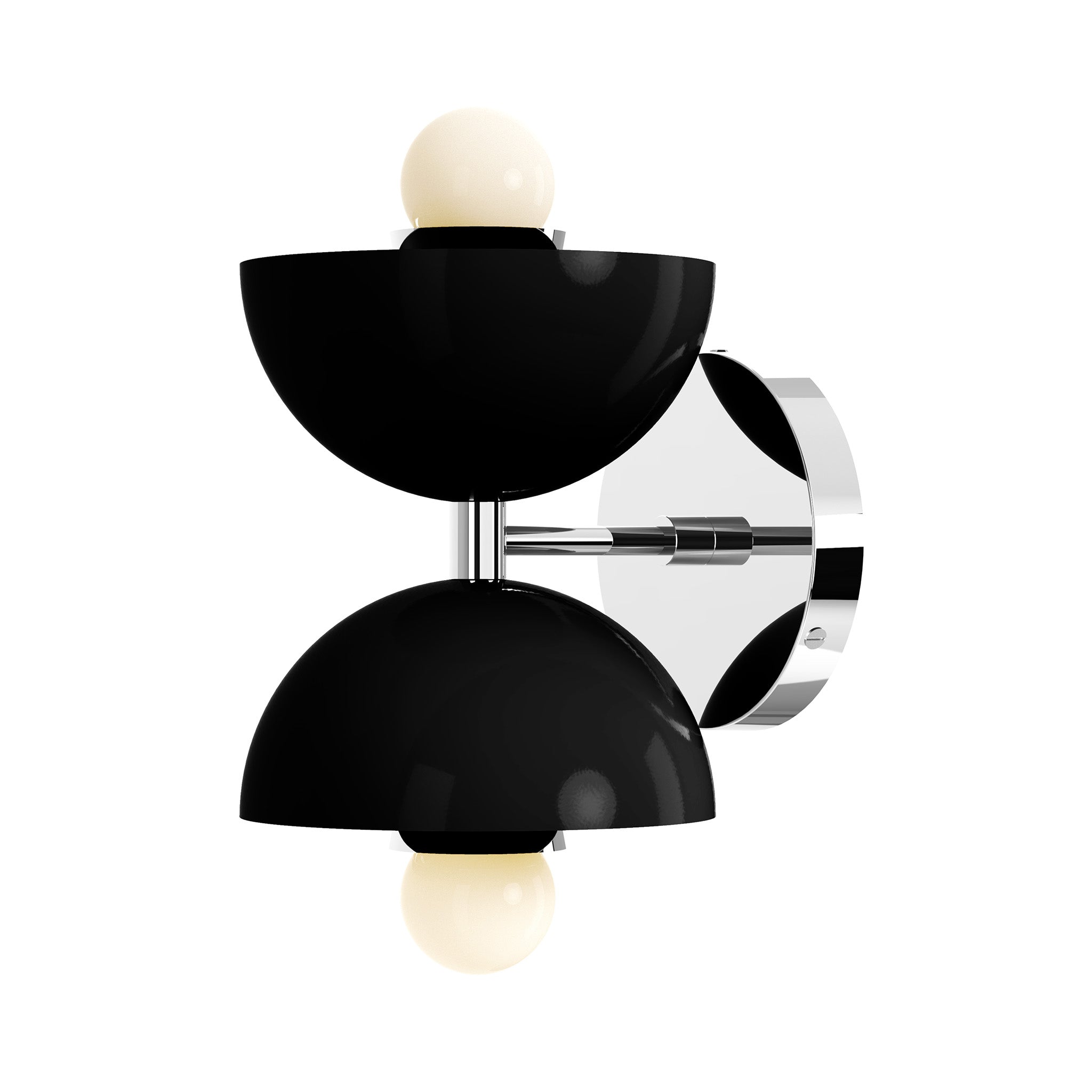 nickel black color amigo sconce dutton brown lighting
