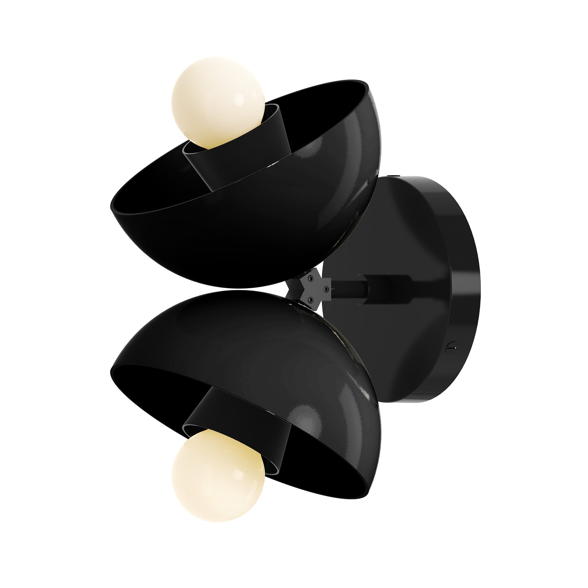 black black color beso sconce dutton brown lighting