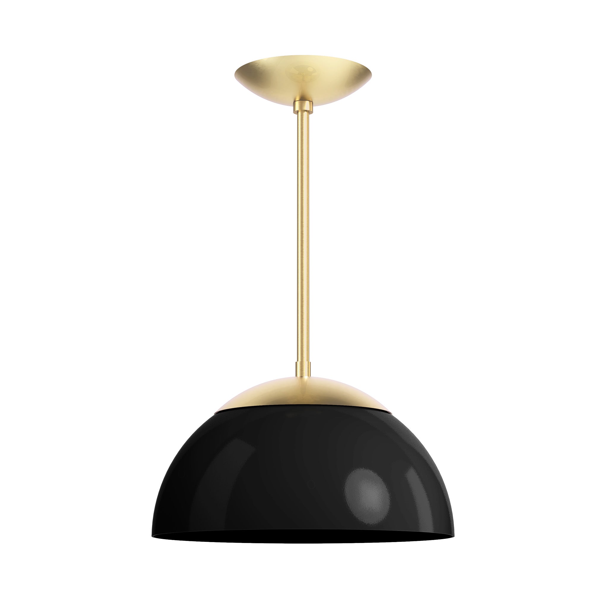 brass black color cadbury pendant 12" dutton brown lighting