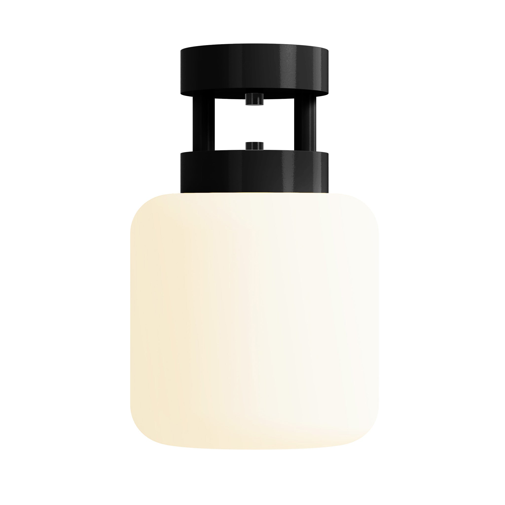 black black maxo color flush mount 8" dutton brown lighting