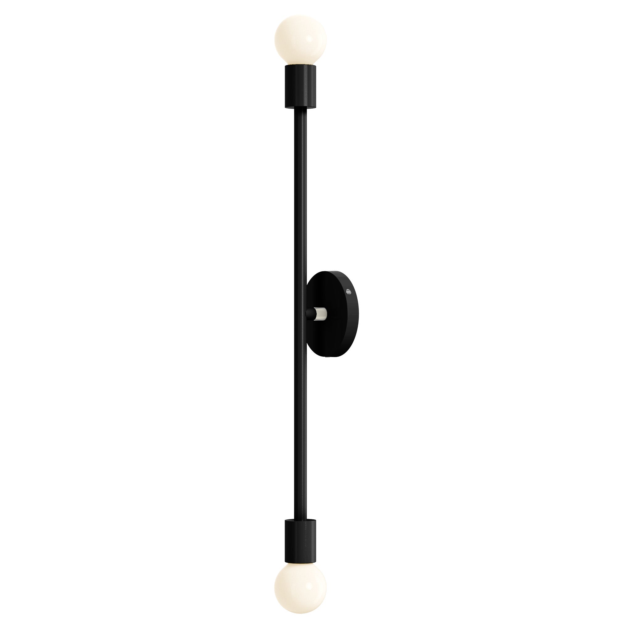 nickel black pilot sconce 29 lighting dutton brown