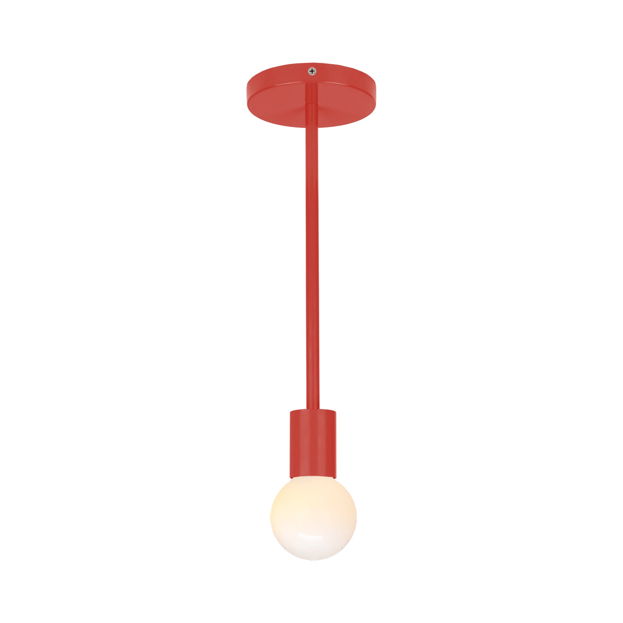 nickel and red twink pendant dutton brown lighting