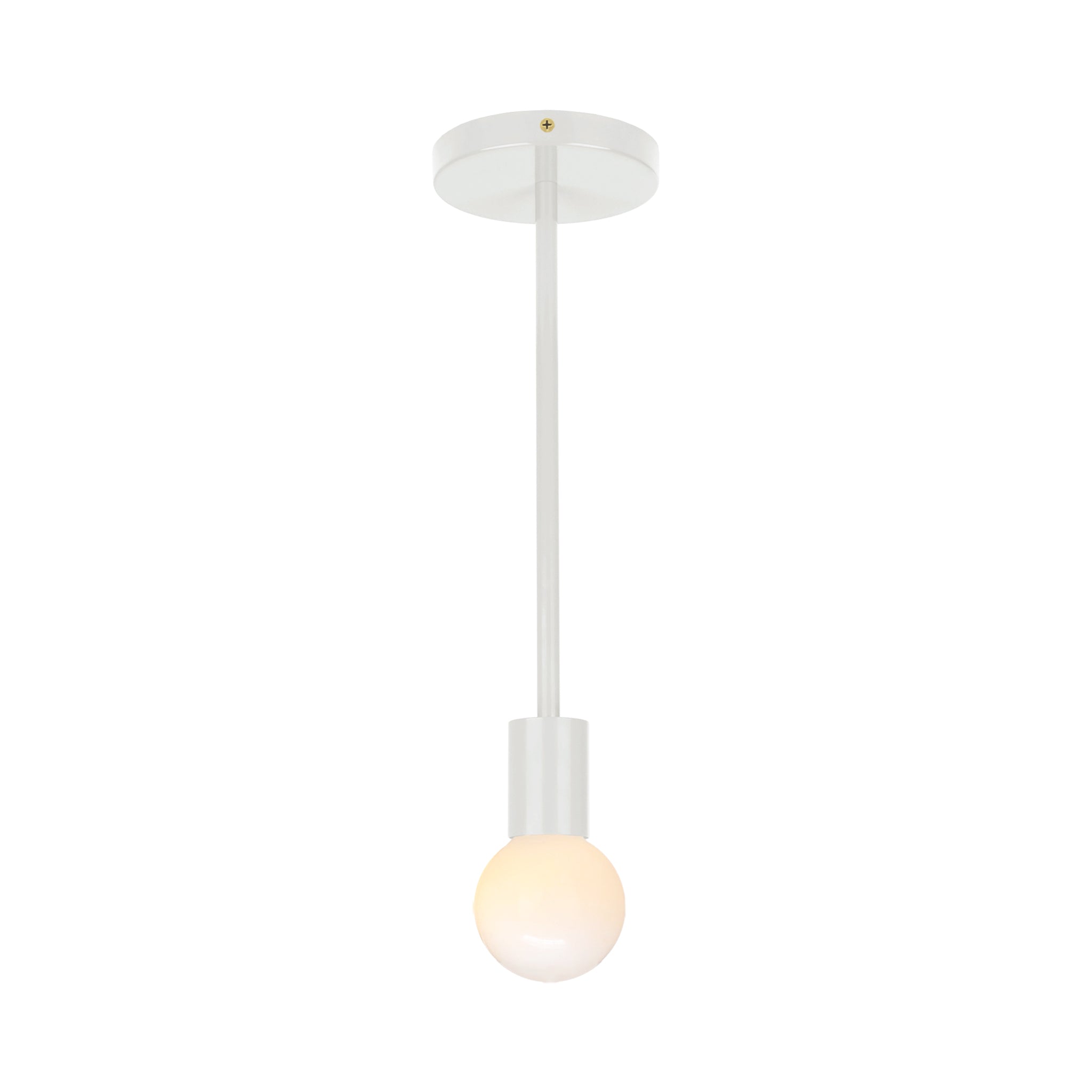 Brass and Chalk color Twink pendant Dutton Brown lighting