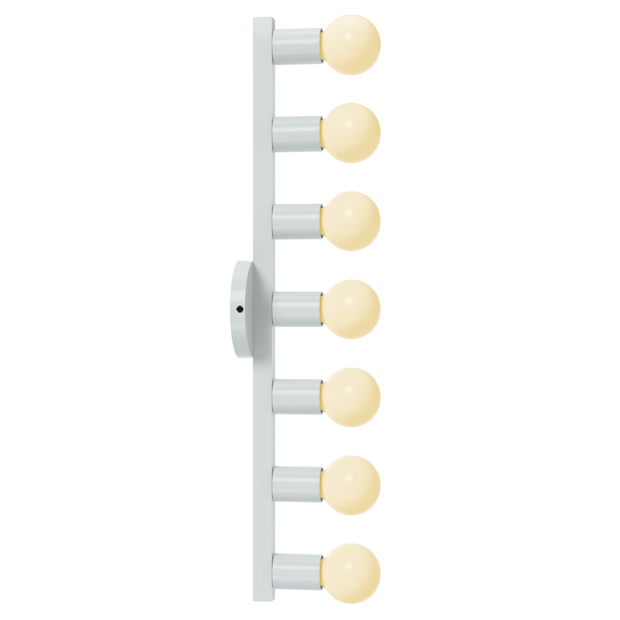 black and chalk vogue 7 color sconce dutton brown lighting