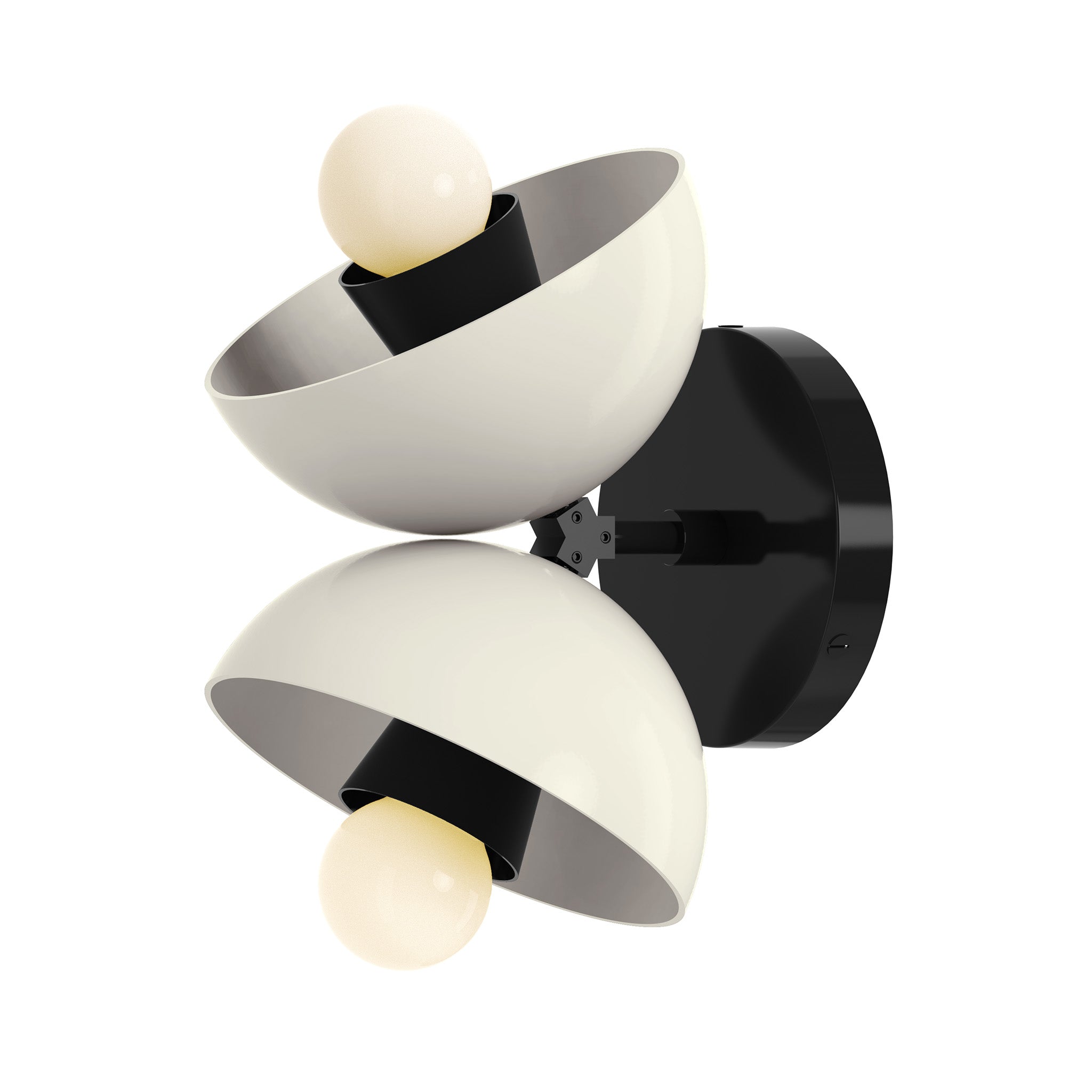 black bone color beso sconce dutton brown lighting