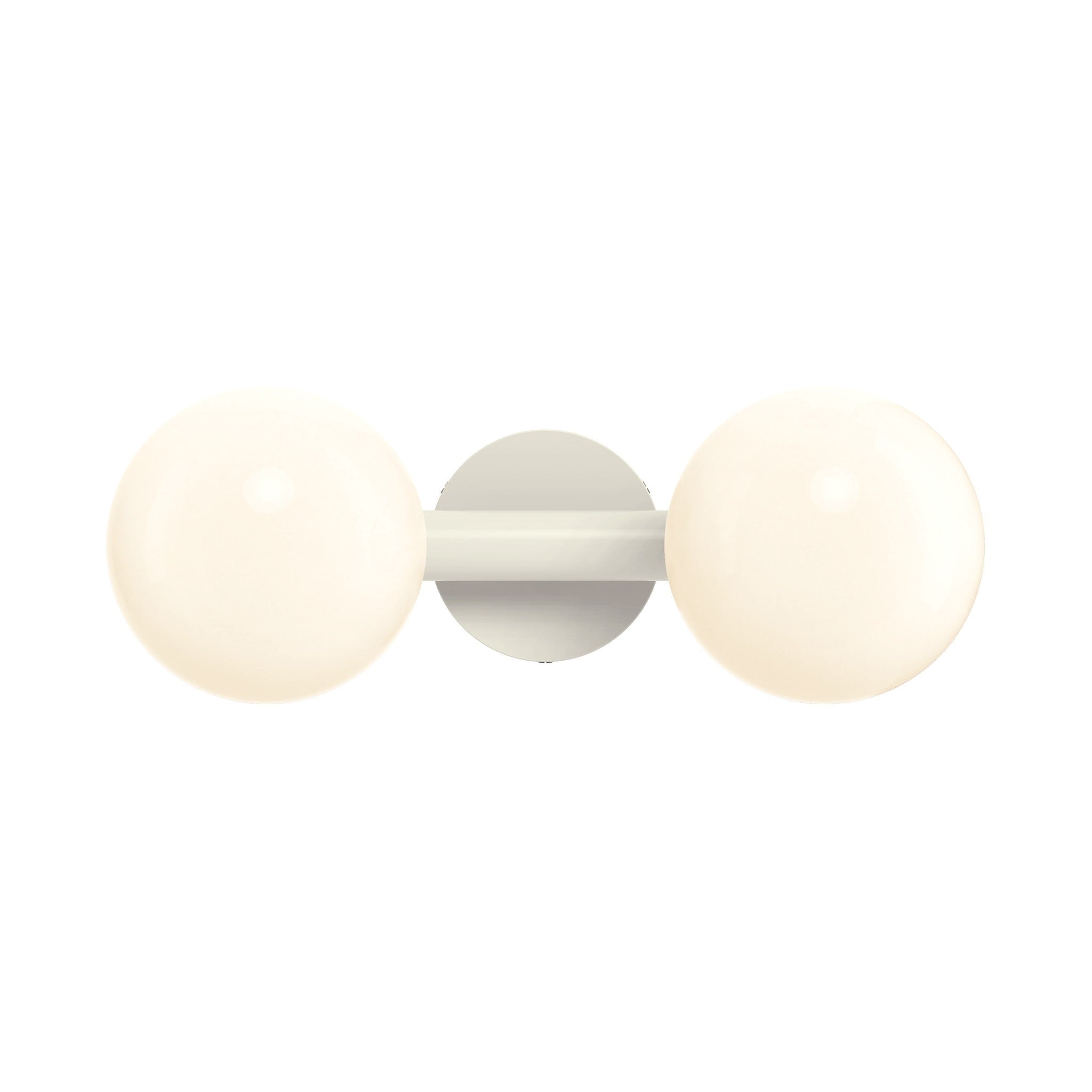 Bone color Icon 2 sconce Dutton Brown lighting