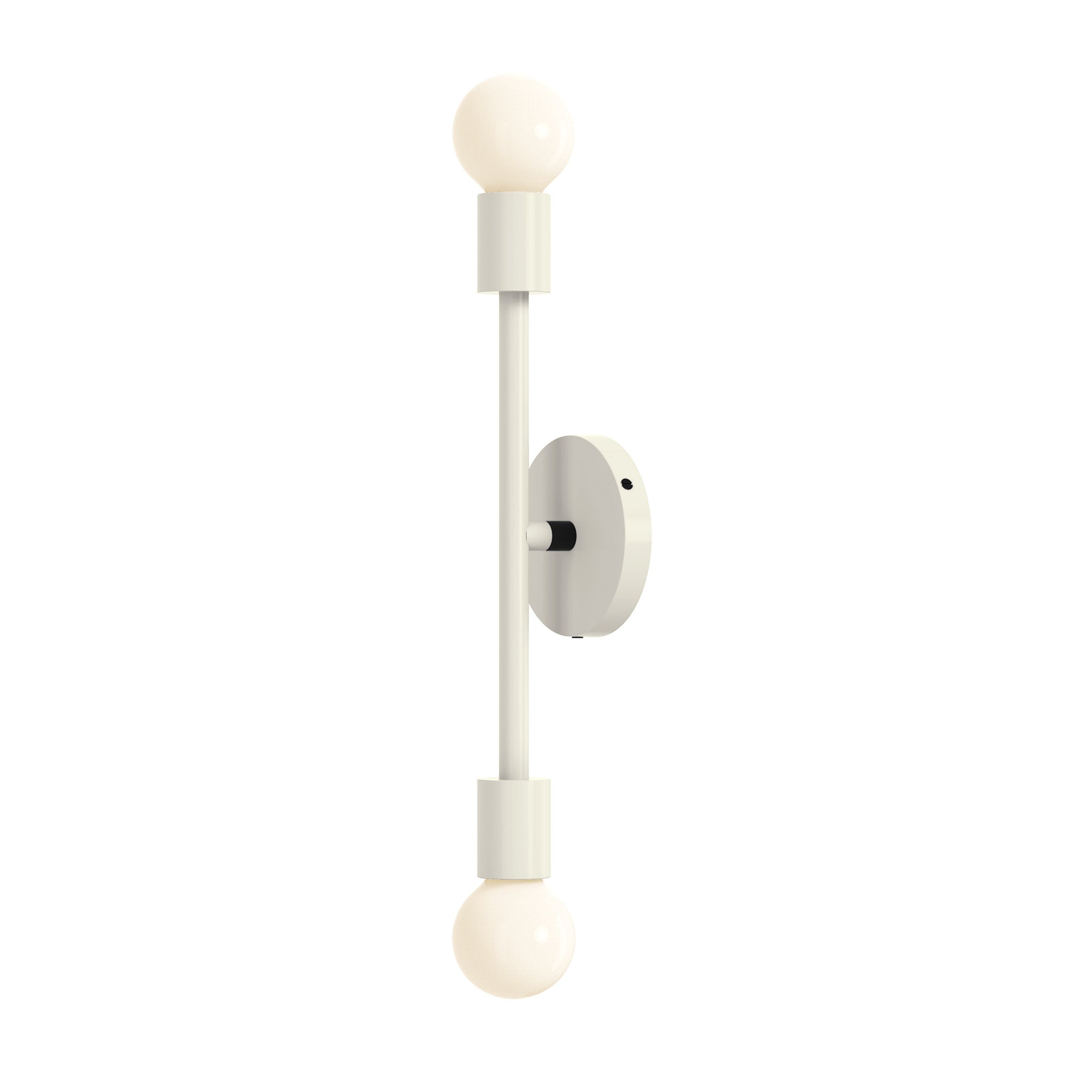 black and Bone pilot wall sconce 17" dutton brown lighting