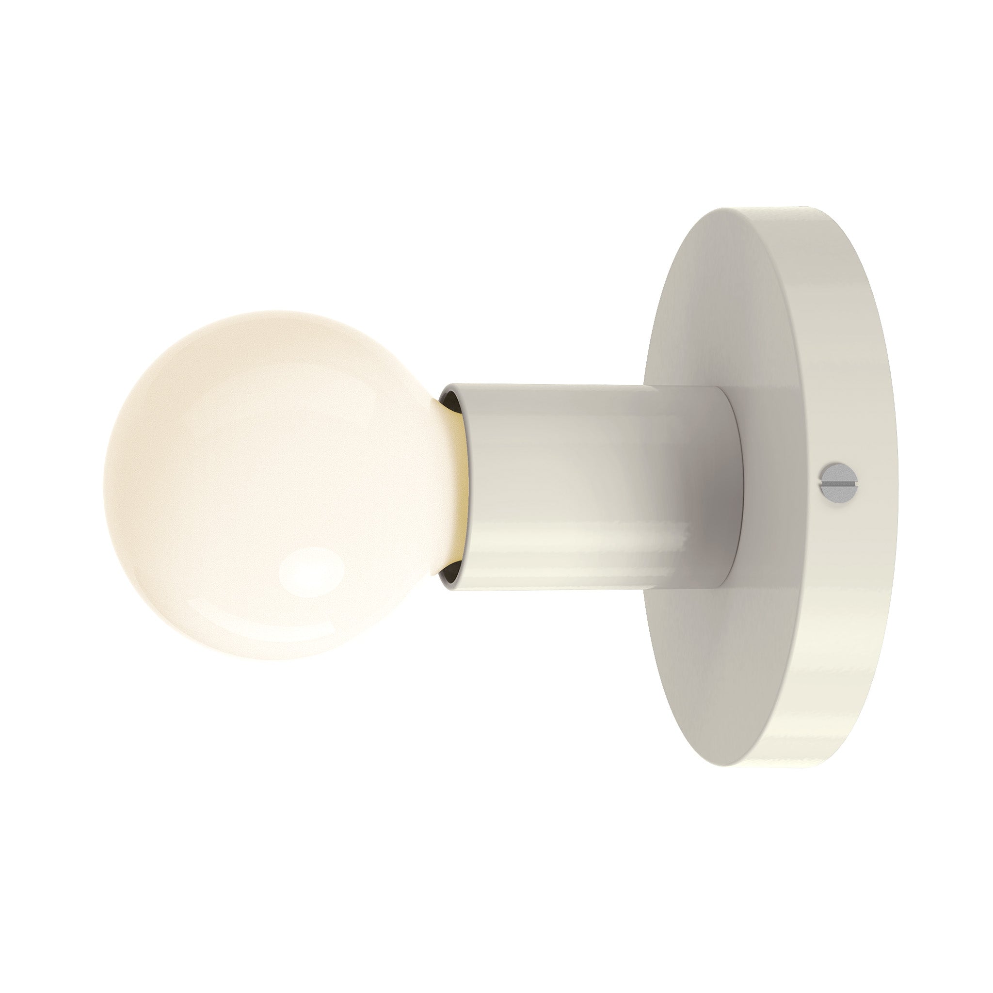 nickel bone color twink sconce dutton brown lighting
