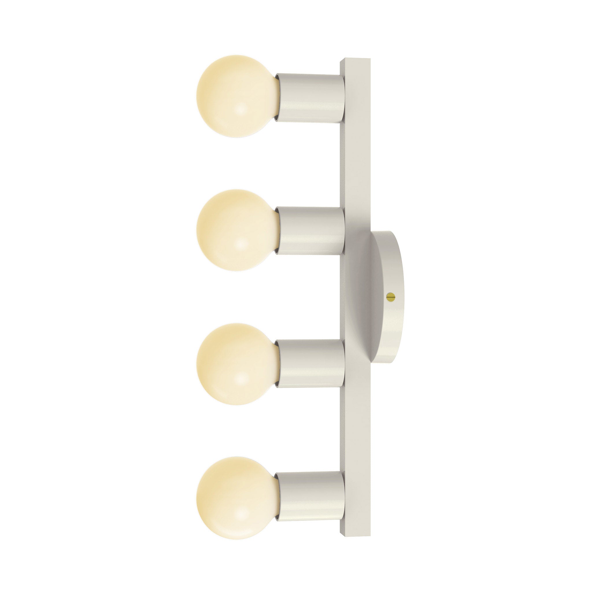 brass bone Vogue 4 Sconce lighting Dutton Brown