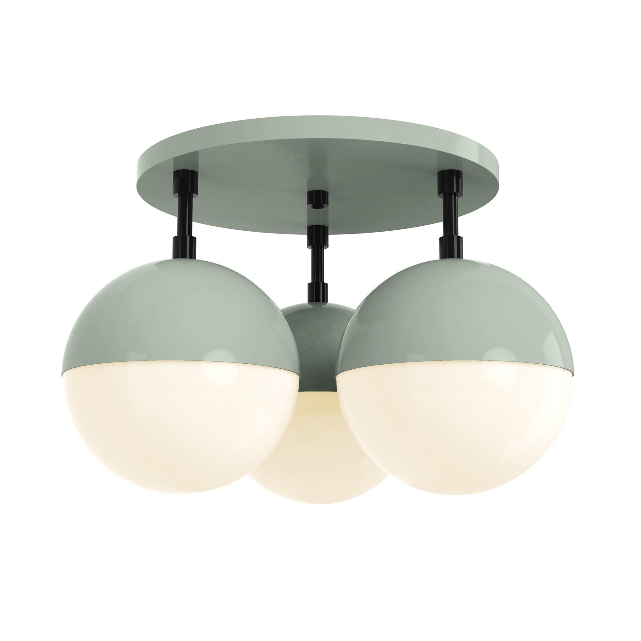 black spa color ballsy flush mount dutton brown lighting