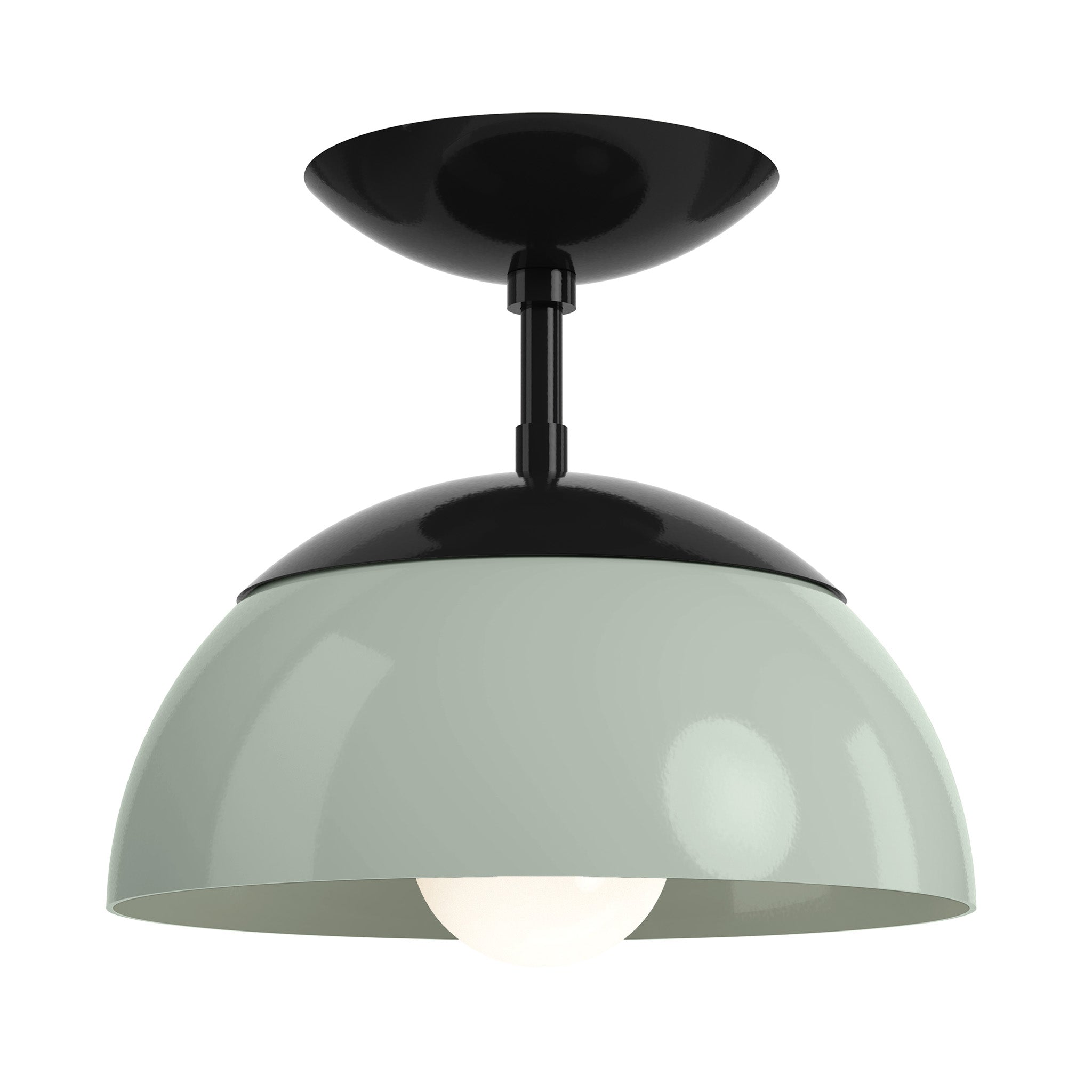 black spa color cadbury flush mount 10" dutton brown lighting