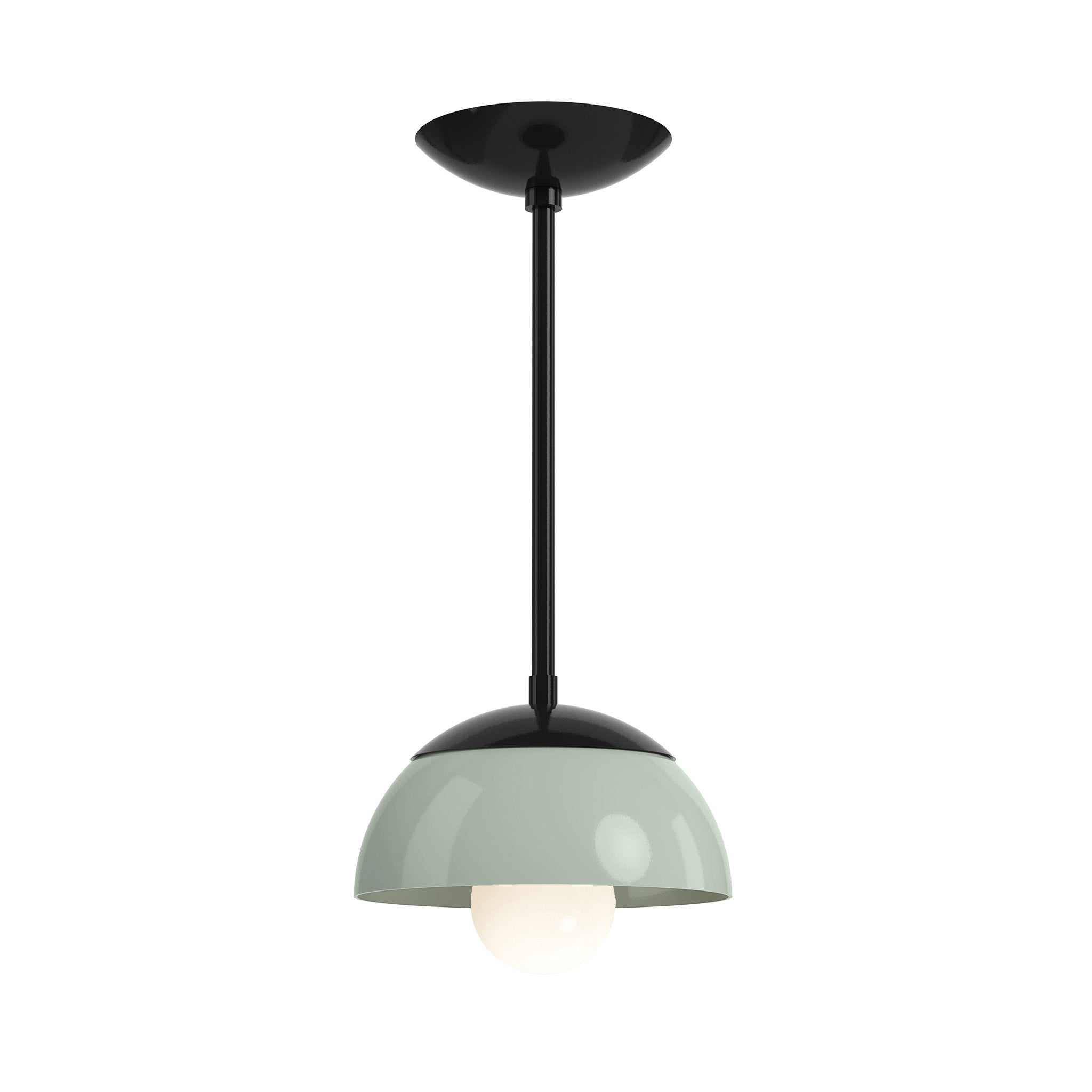 black spa color cadbury pendant 8" dutton brown lighting