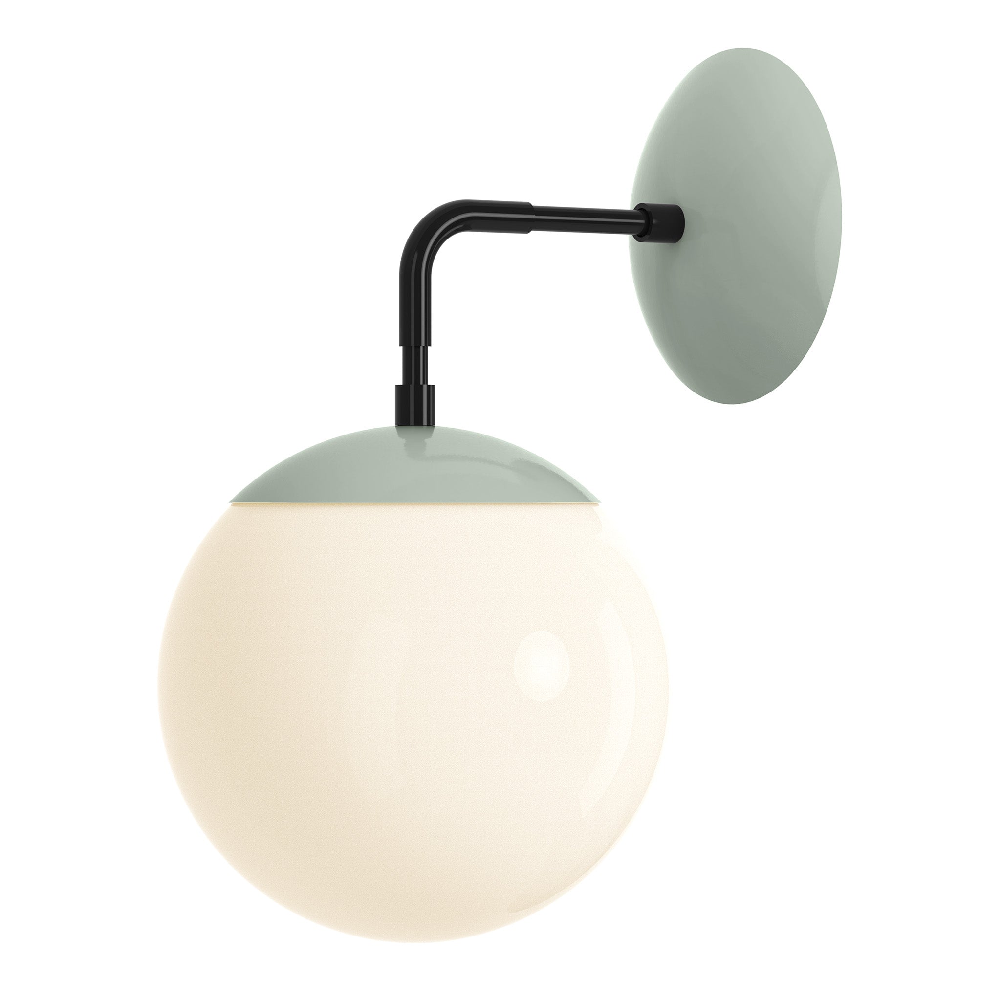 black spa color cap sconce 8" dutton brown lighting